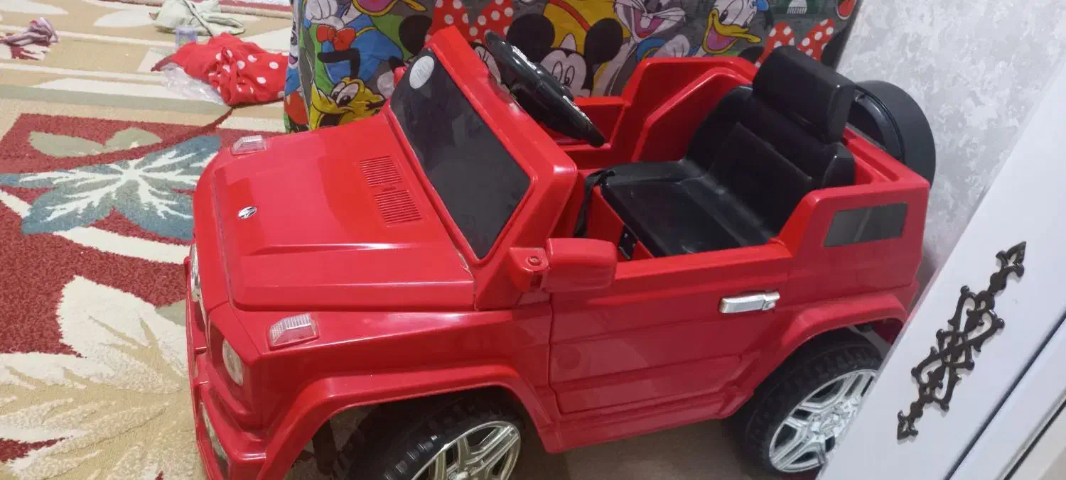 ماشین شارژی سالم|اسباب‌‌بازی|خمینی‌شهر, |دیوار