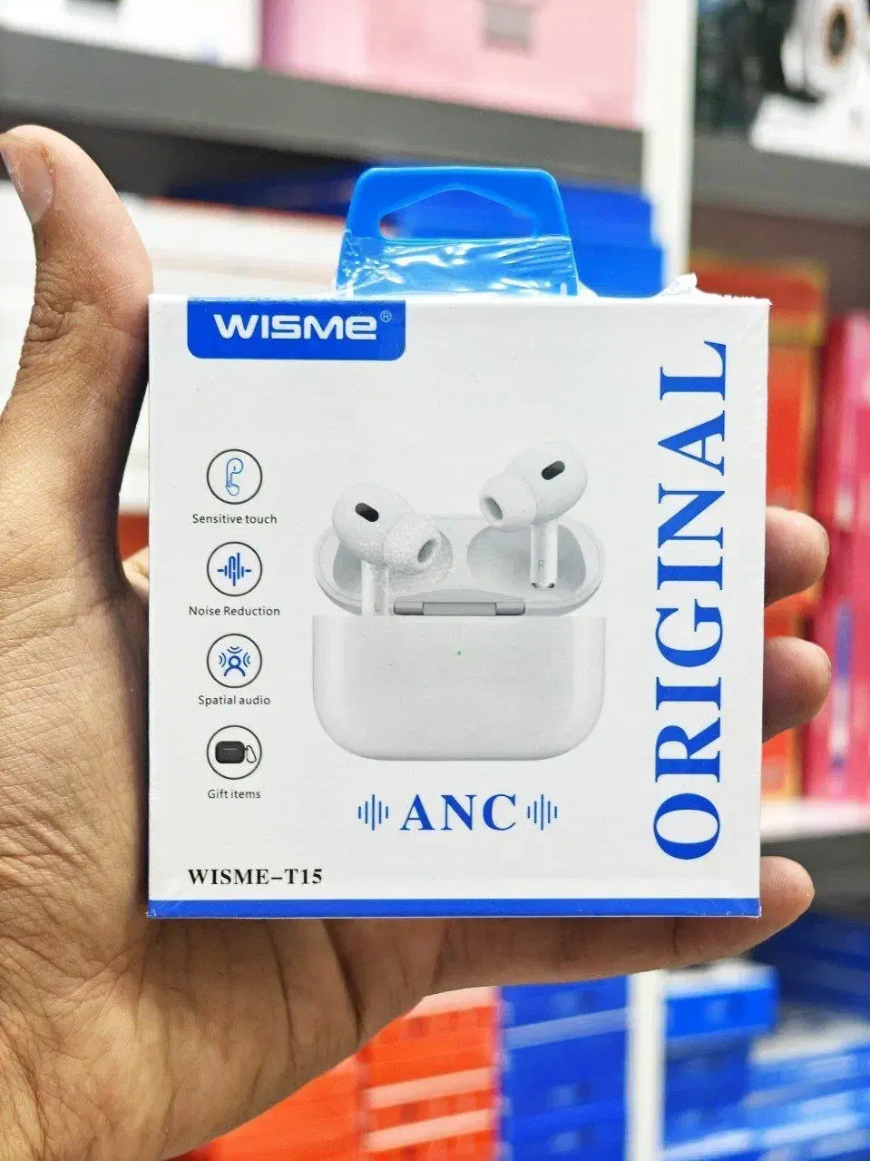 هدفون بی سیم هندزفری بی سیم ویسمی wisme مدل T15|لوازم جانبی موبایل و تبلت|شیروان (خراسان), |دیوار