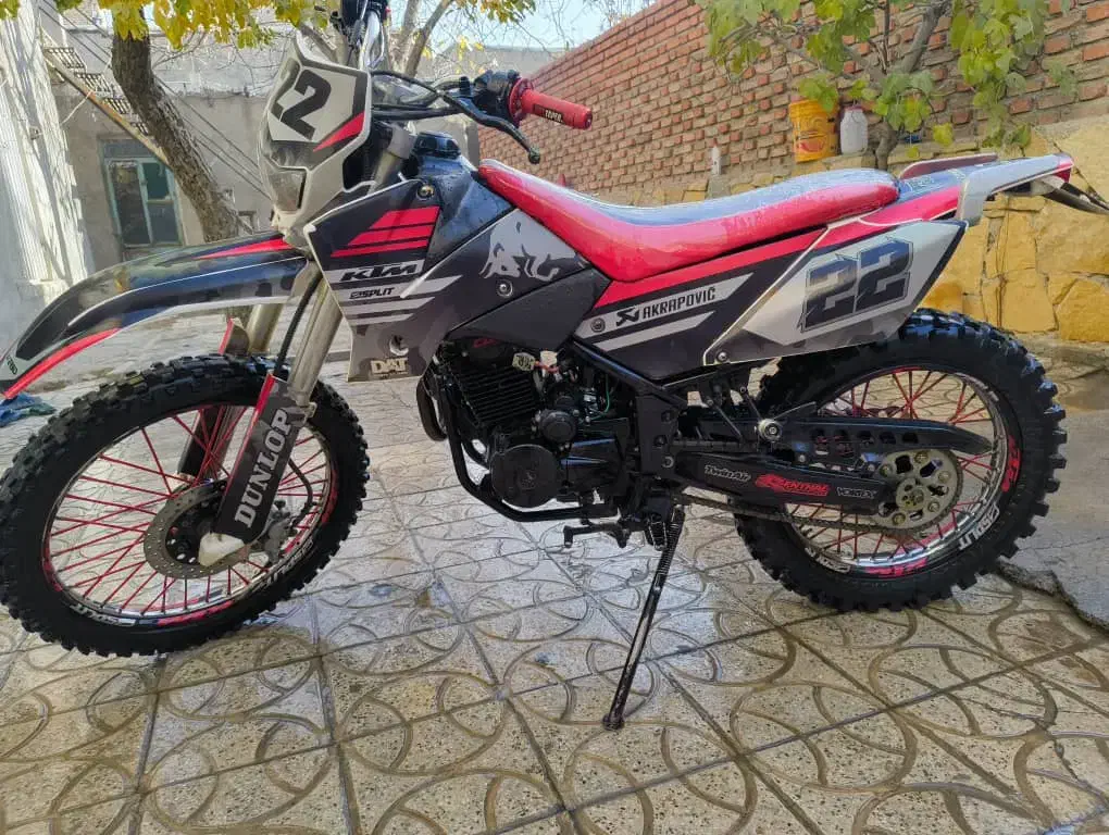 تریل فلات طرح ktm|موتورسیکلت|همدان, |دیوار