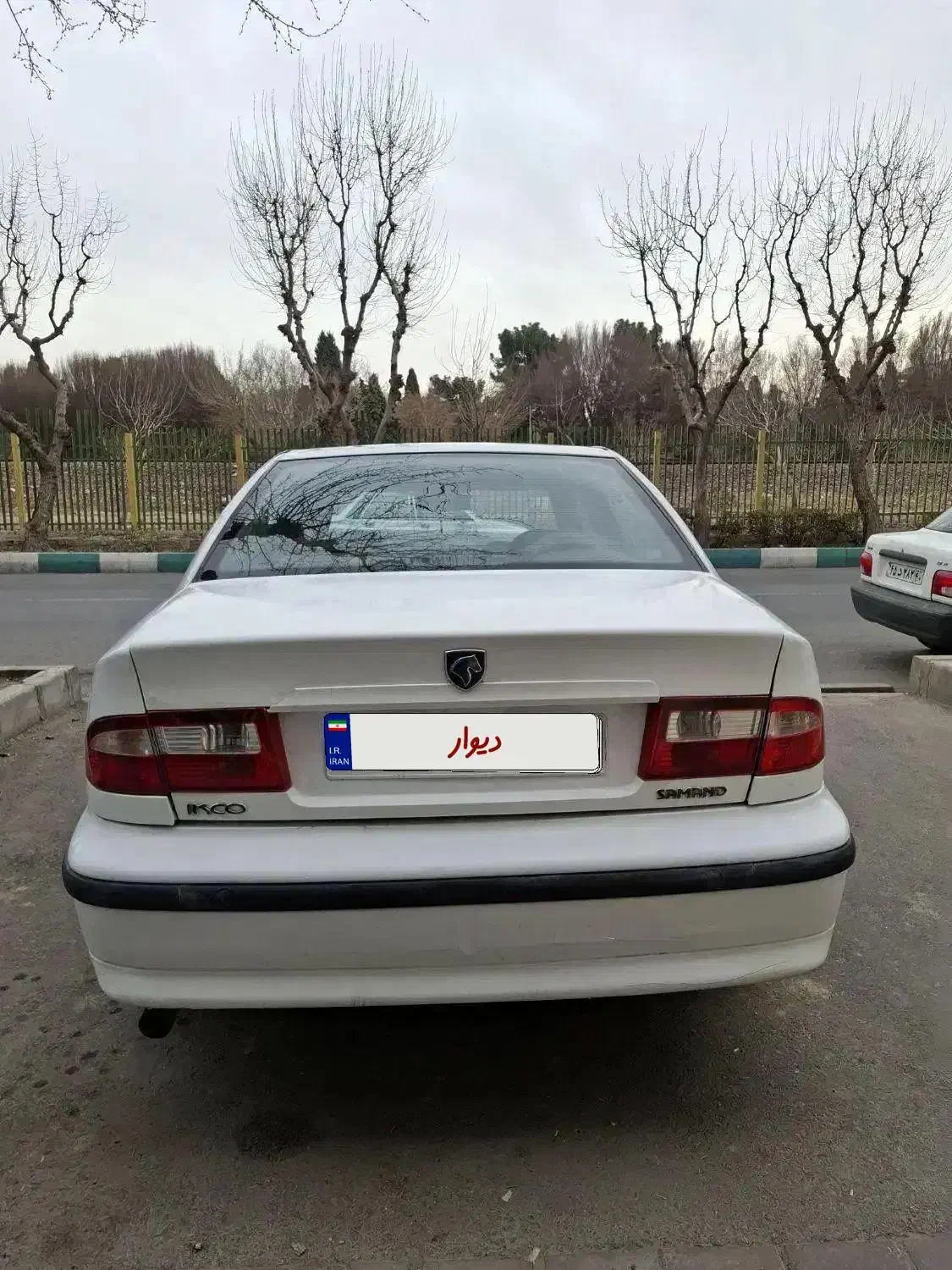 سمند 94 ef7 سفید|خودرو سواری و وانت|تهران, جلیلی|دیوار