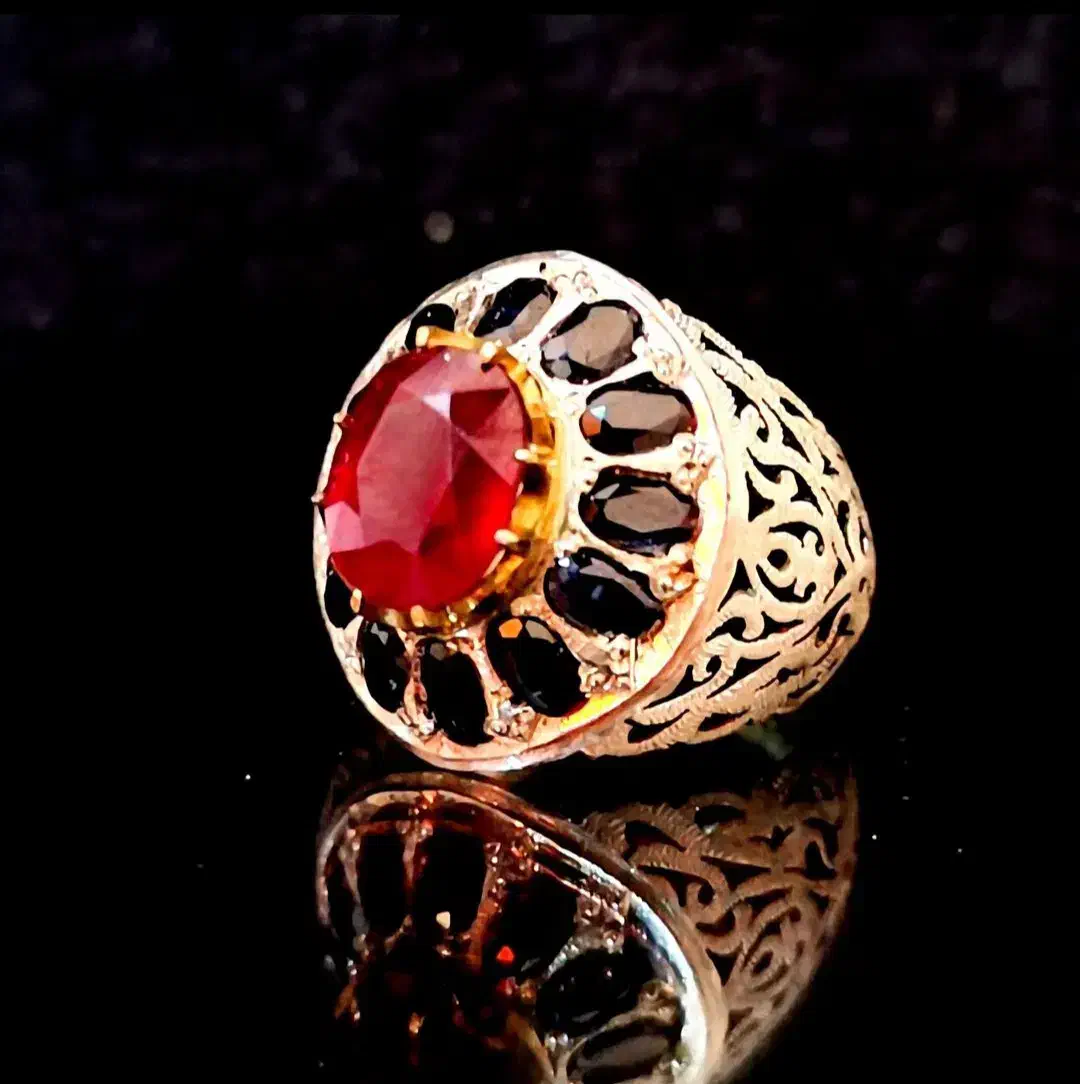 انگشتر نقره دست ساز|جواهرات|پرند, فاز ۴|دیوار