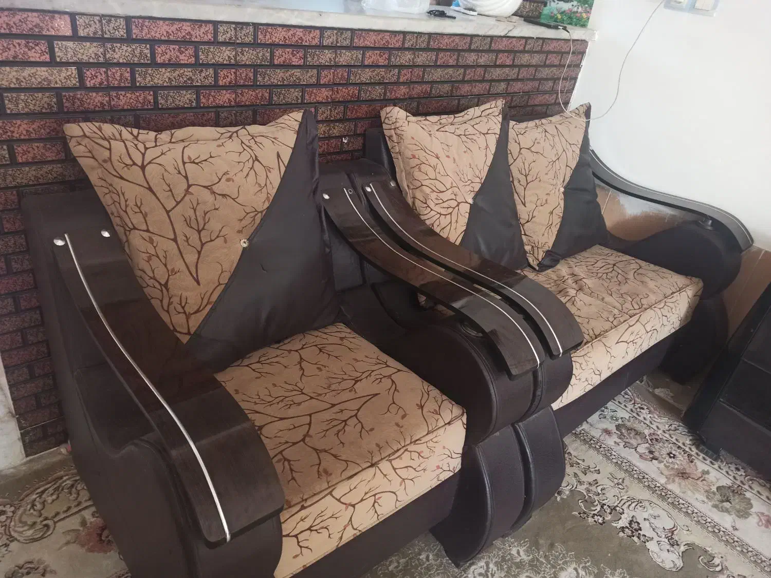 مبل ۱۲ نفره|مبلمان خانگی و میز عسلی|جهرم, |دیوار