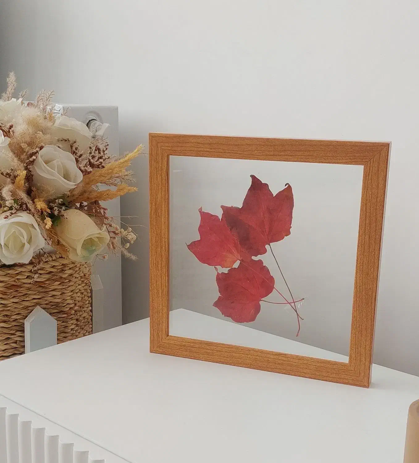 تابلو زیبا برگ پاییزی|تابلو، نقاشی، عکس|بیرجند, |دیوار