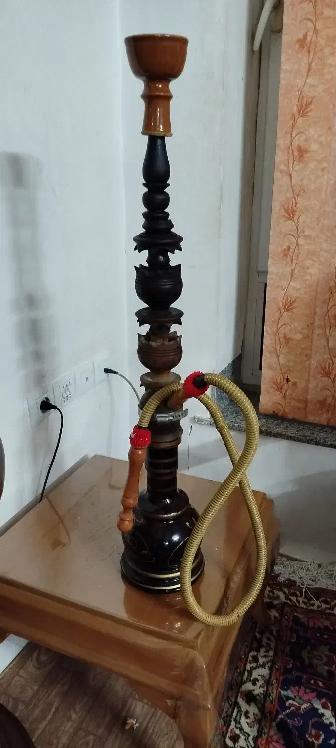 قلیان چوبی|کلکسیون و سرگرمی|خسروشاه, |دیوار