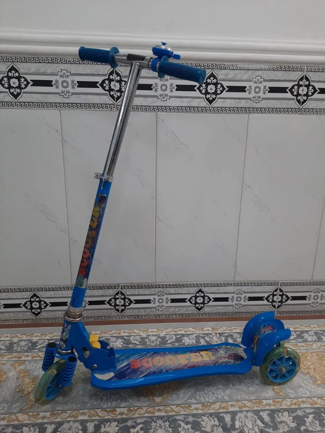 اسکوتر تمام فلزی|دوچرخه، اسکیت، اسکوتر|یاسوج, |دیوار