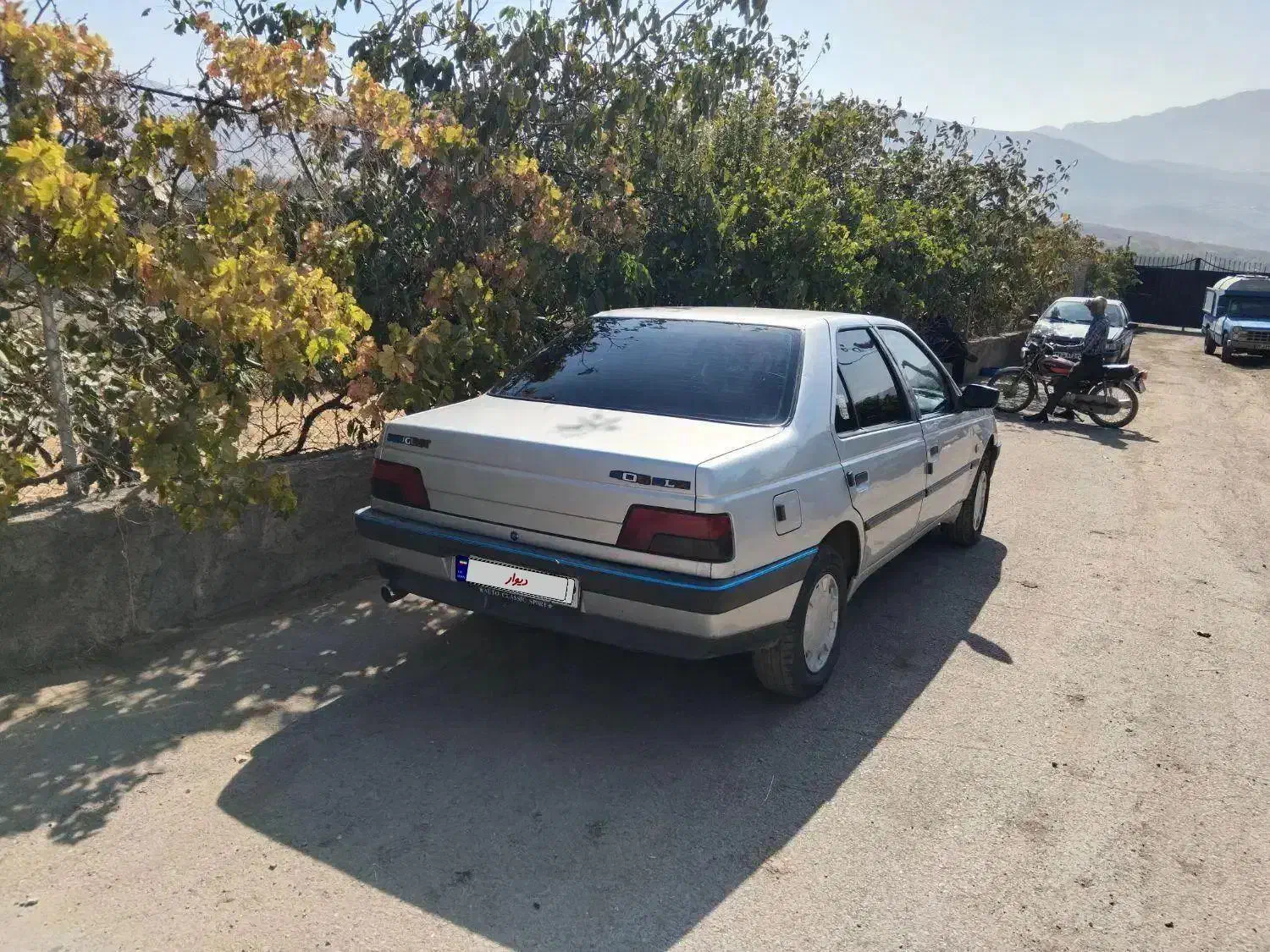 پژو 405مدل 96دوگانه کارخانه|خودرو سواری و وانت|آبیک, |دیوار