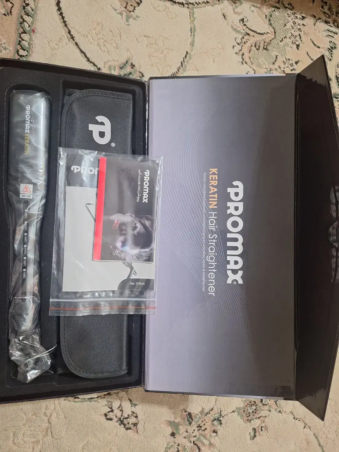 اتو مو حرارتی کراتینه ۵۷۶۴k|آرایشی، بهداشتی، درمانی|رشت, سیا اسطلخ|دیوار