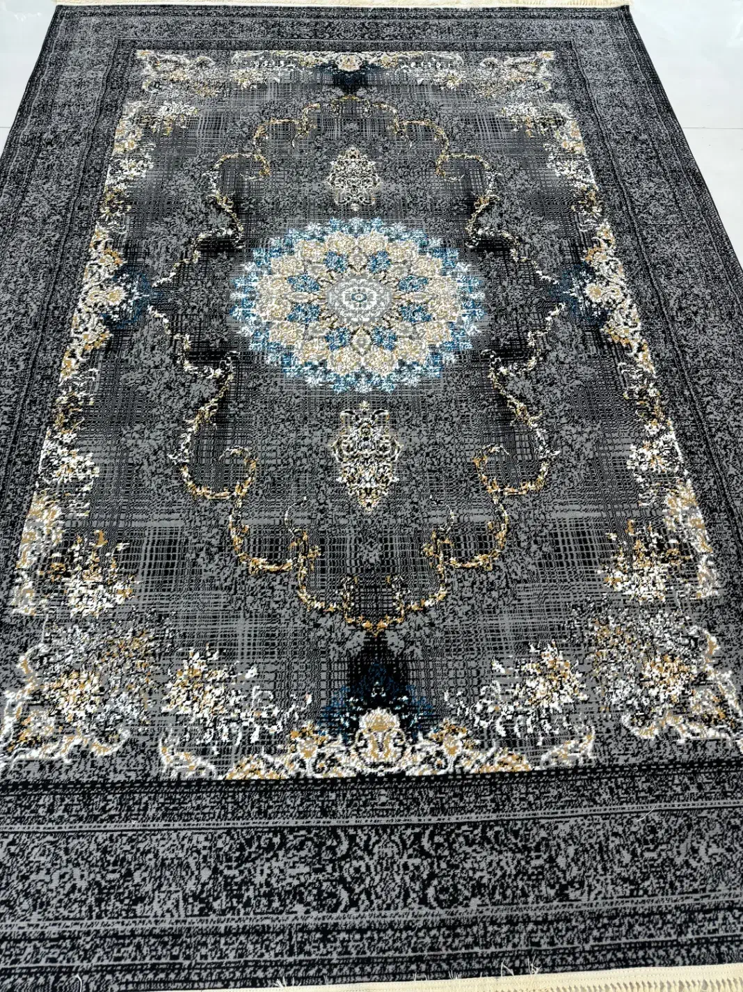 ۹متری با رنگ دودی|فرش|گرگان, |دیوار