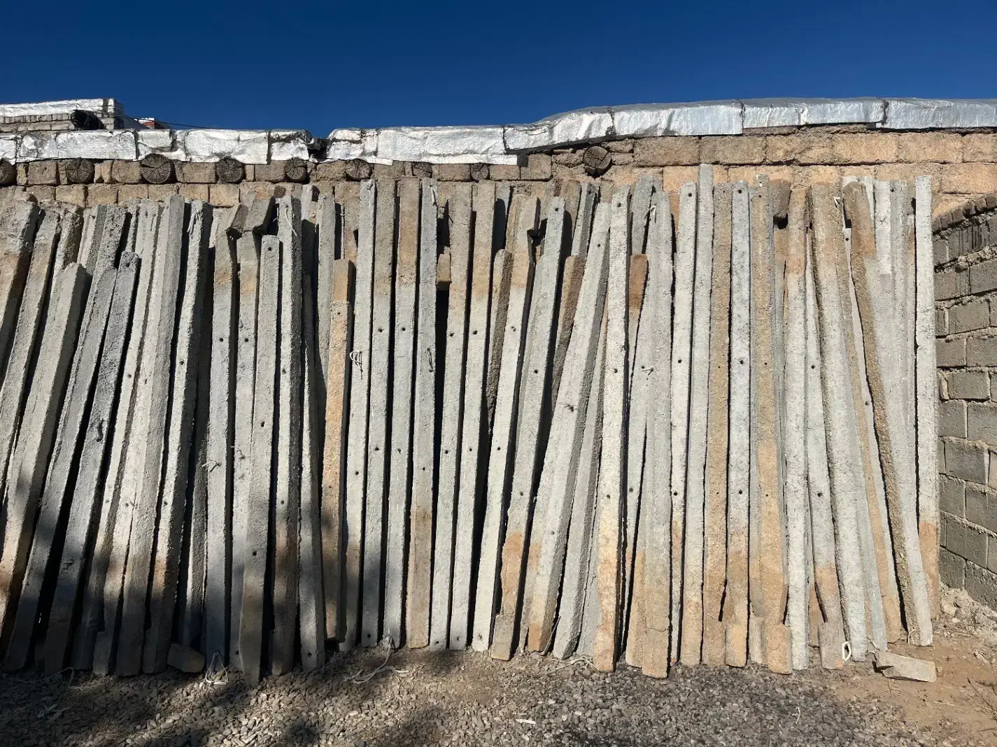 تیرچه باغ|مصالح و تجهیزات ساختمان|انزل, |دیوار