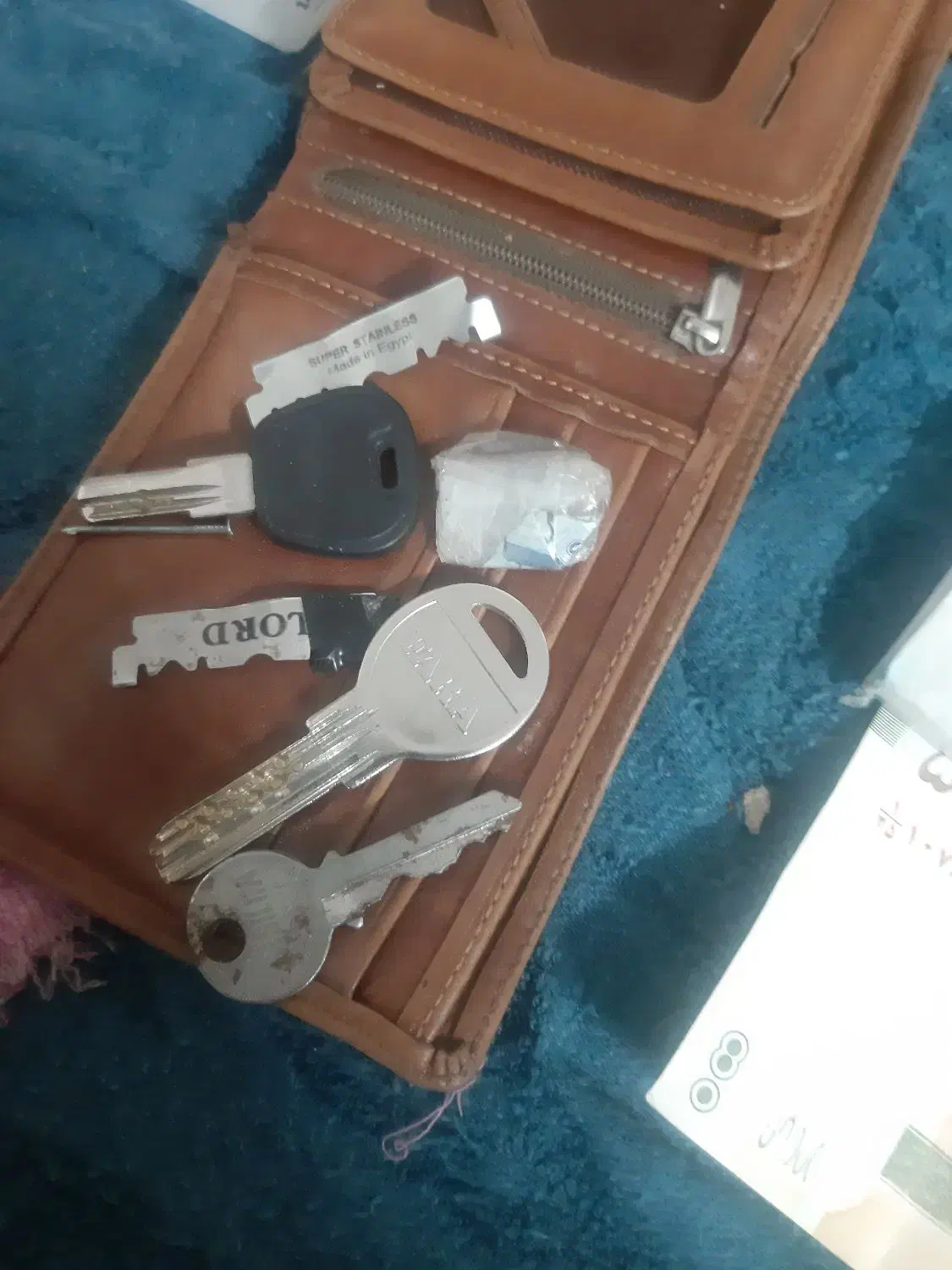 کیف پول تمام چرم اصل|کیف، کفش، کمربند|فولادشهر, مسکن مهر فولادشهر|دیوار