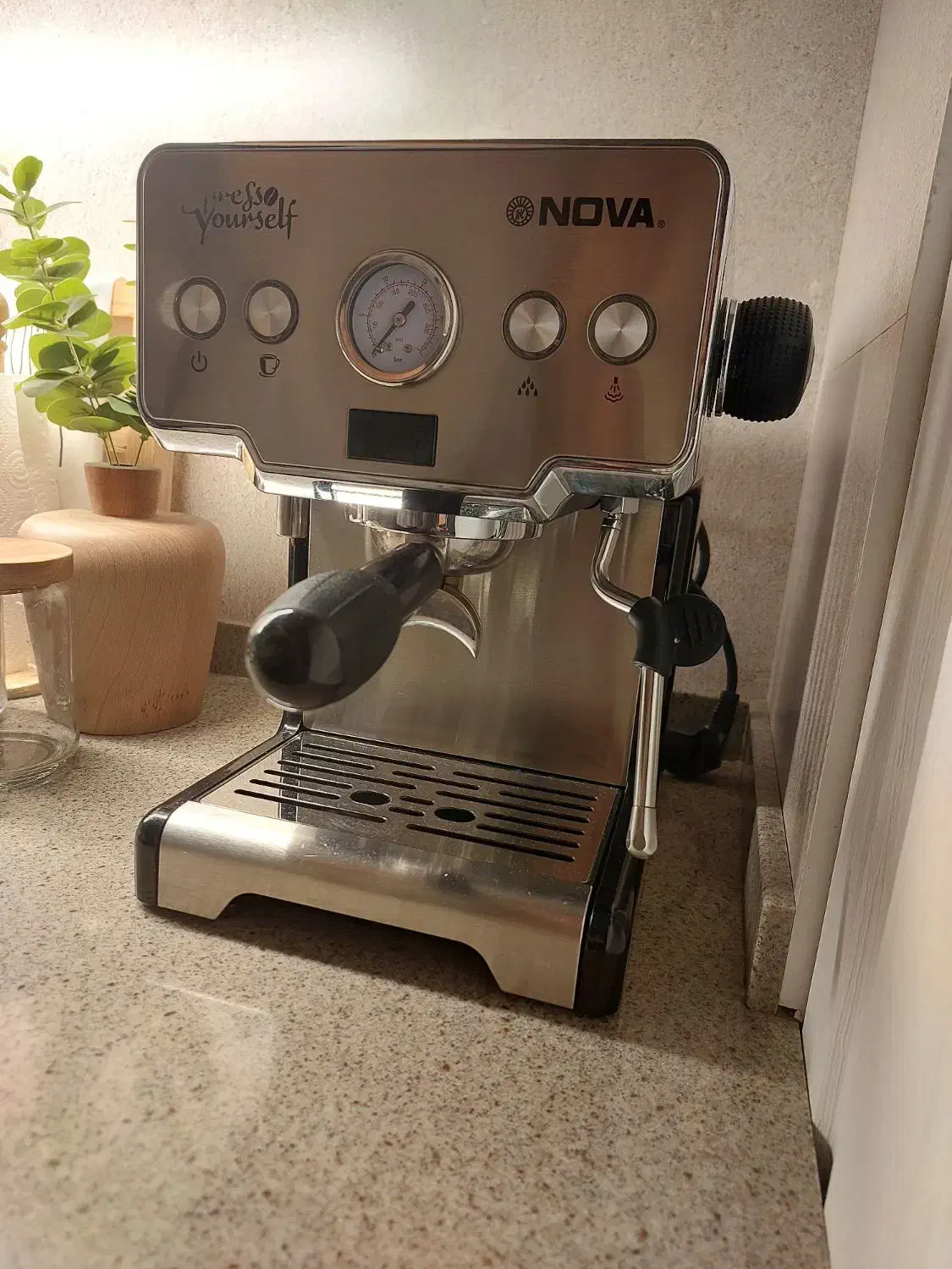 اسپرسو ساز نیمه صنعتی نوا|سماور، چایساز، قهوهساز|کرج, دهقان ویلا|دیوار