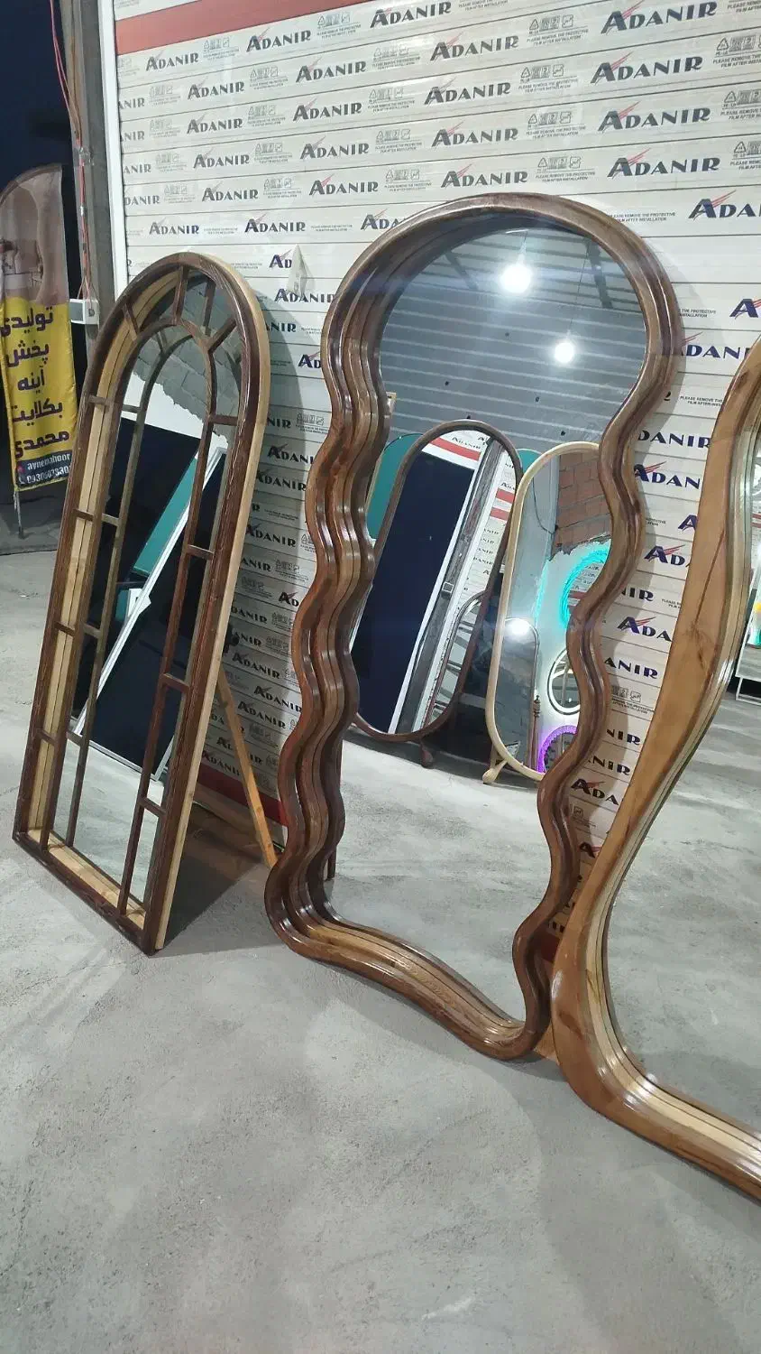 آینه قدی/چوبی/تولیدی|آینه|ارومیه, |دیوار