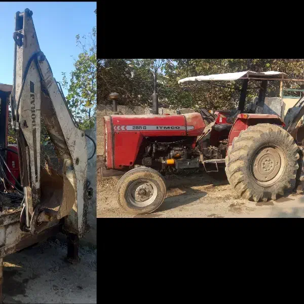 تراکتور فرگوسن ۲۸۵ و بیل|خودرو سنگین|رضوانشهر, |دیوار