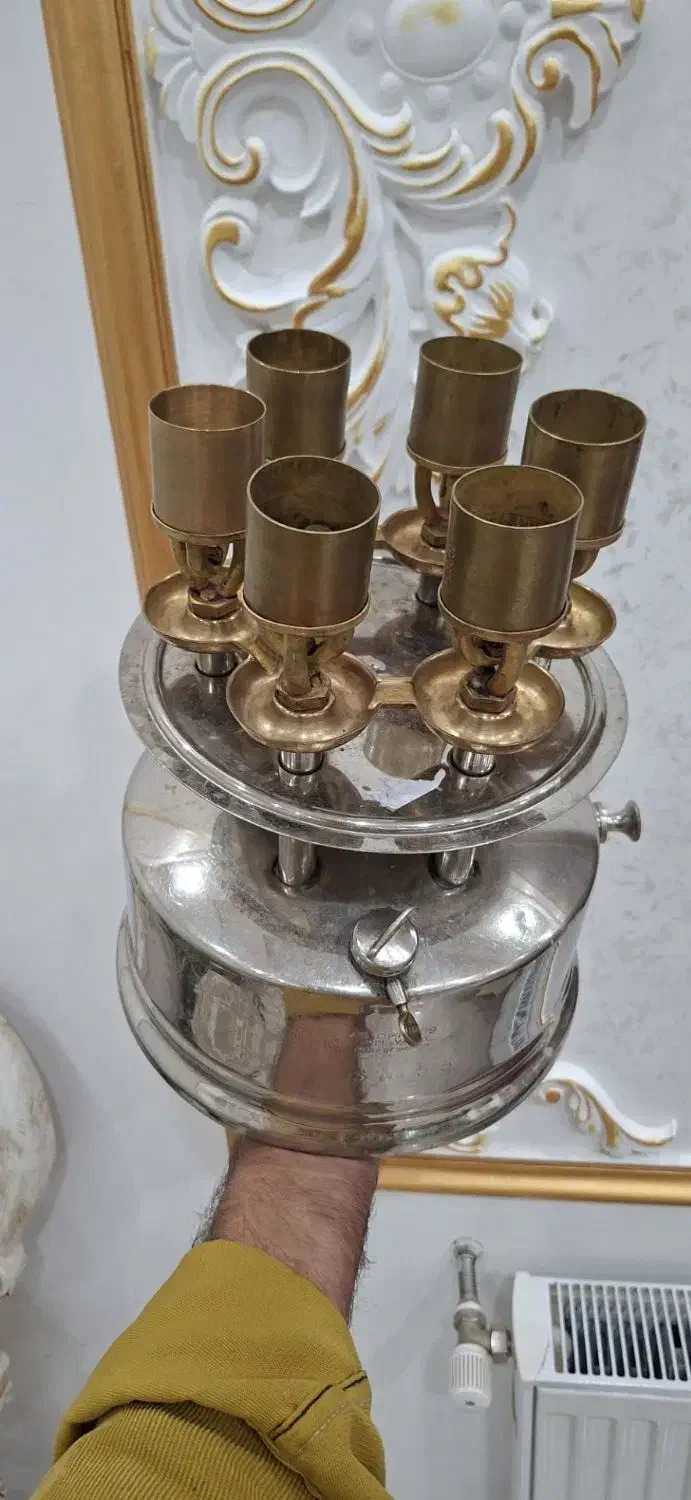 چراغ اپتیموس ۶ شعله|کلکسیون اشیاء عتیقه|تهران, لاله زار|دیوار