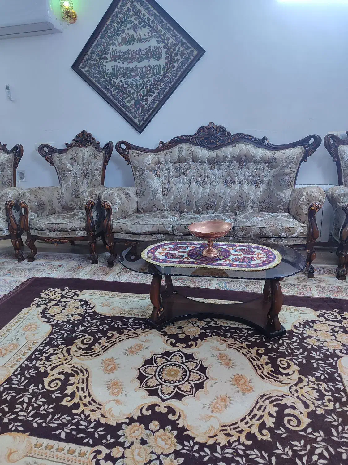 مبل سلطنتی|مبلمان خانگی و میز عسلی|رفسنجان, |دیوار