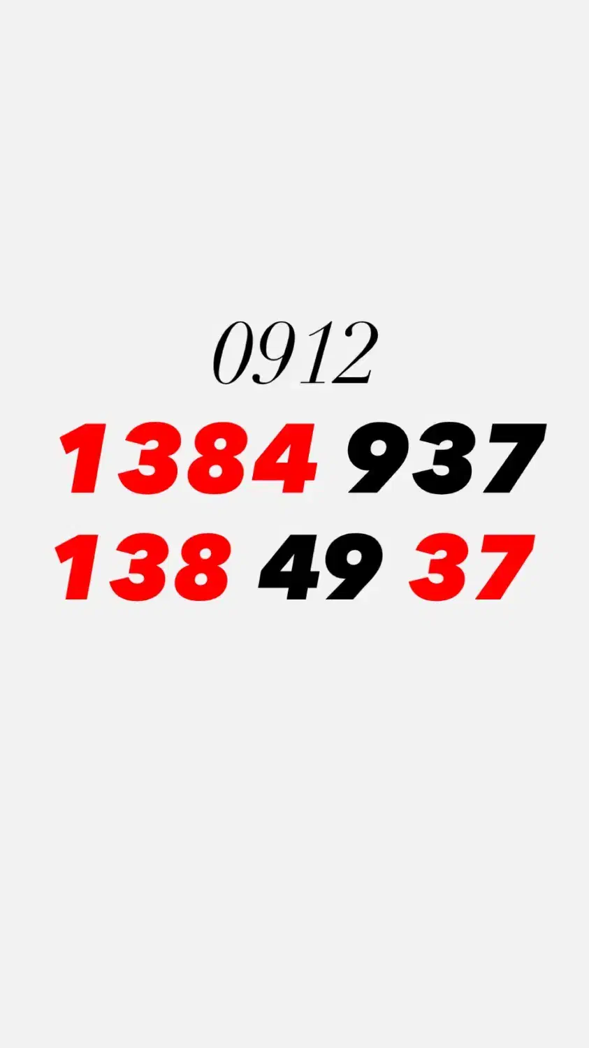 0912.1384.937|سیمکارت|تهران, میدان ولیعصر|دیوار