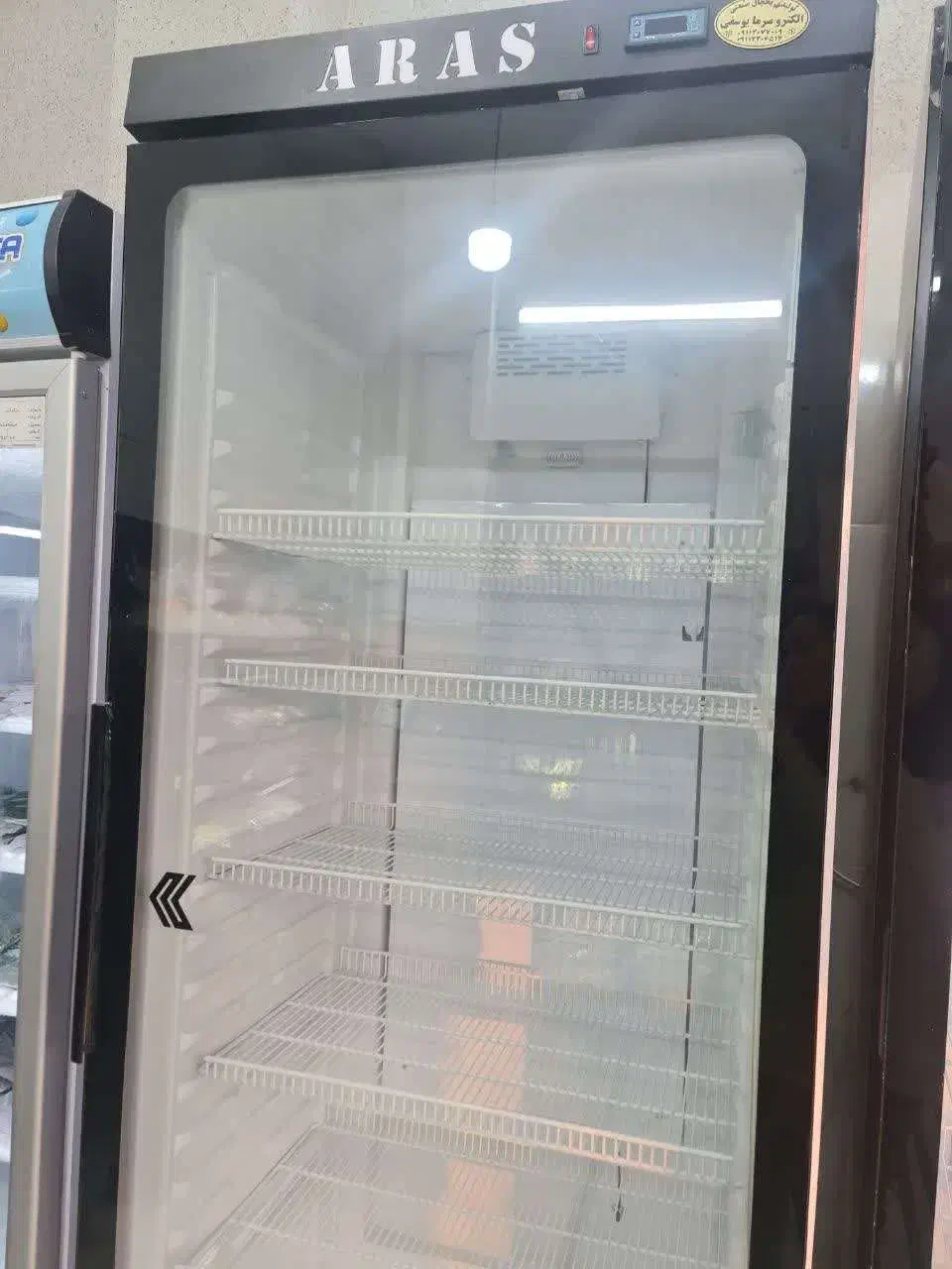 یخچال ایستاده، صنعتی، در حد نو ARAS|فروشگاه و مغازه|محمودآباد, |دیوار