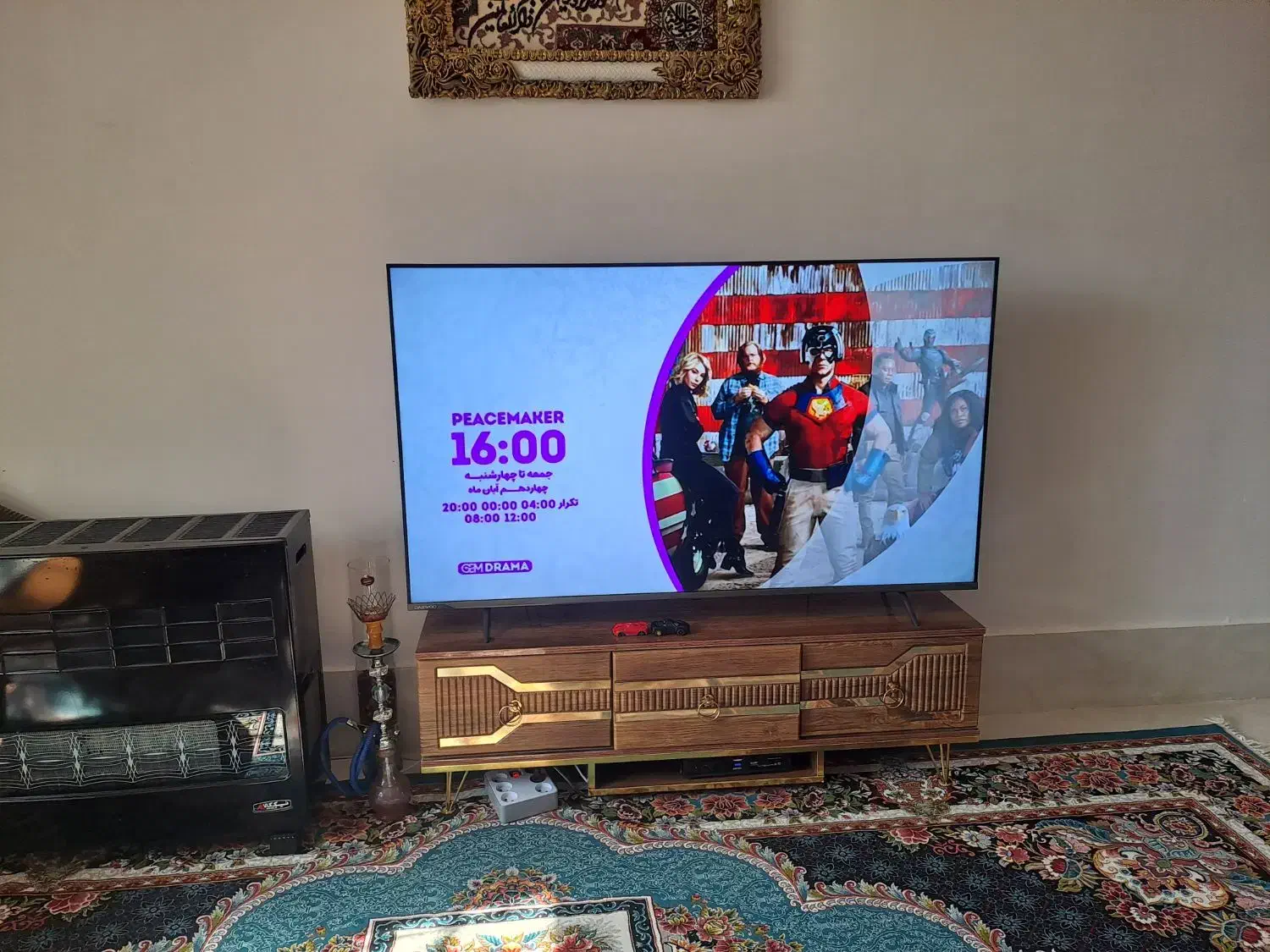 فروش فوری تلویزیون دوو ۶۵ اینج هوشمند|تلویزیون و پروژکتور|تربت جام, میان جام|دیوار