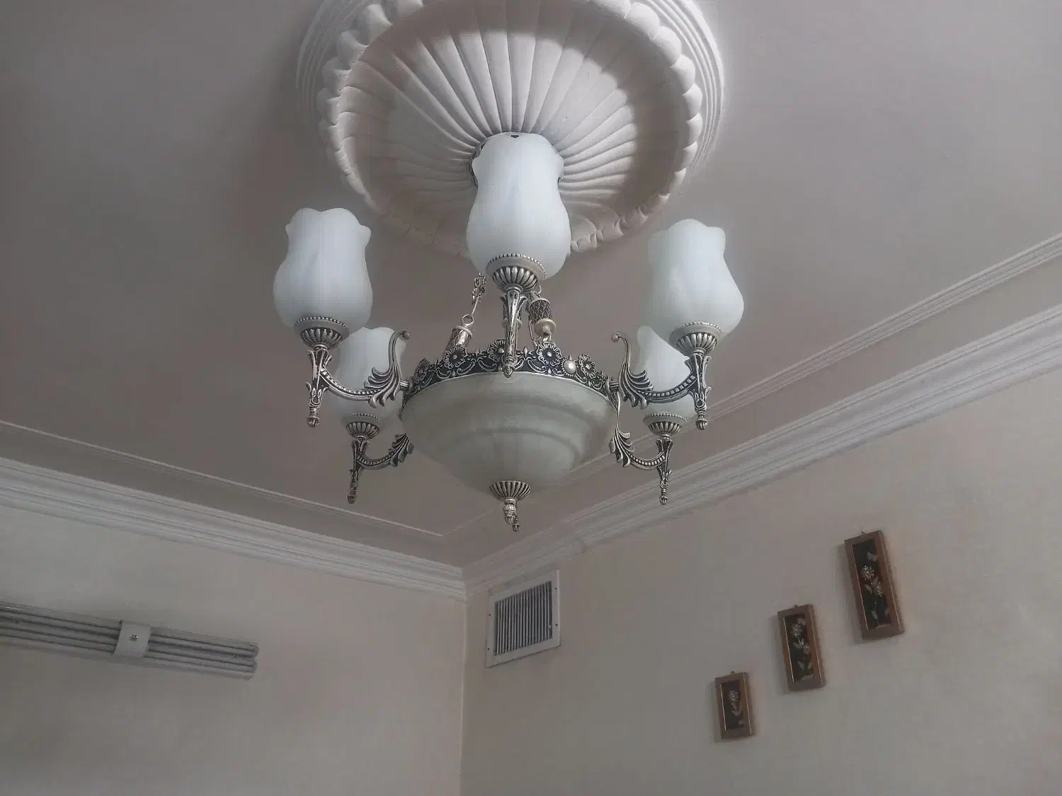 دو عدد لوستر سالم در حد نو|لوستر و چراغ آویز|مشهد, عسگریه|دیوار