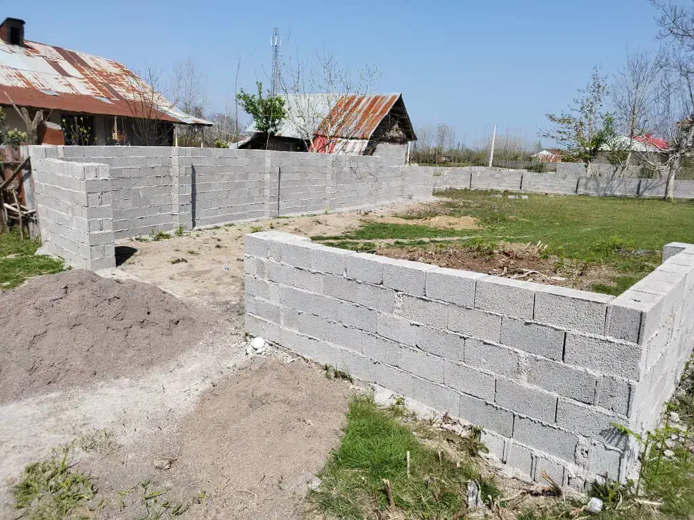 ۵۰۰ متر زمین مسکونی دور محصور با پروانه ساخت|فروش زمین و ملک کلنگی|کوچصفهان, |دیوار