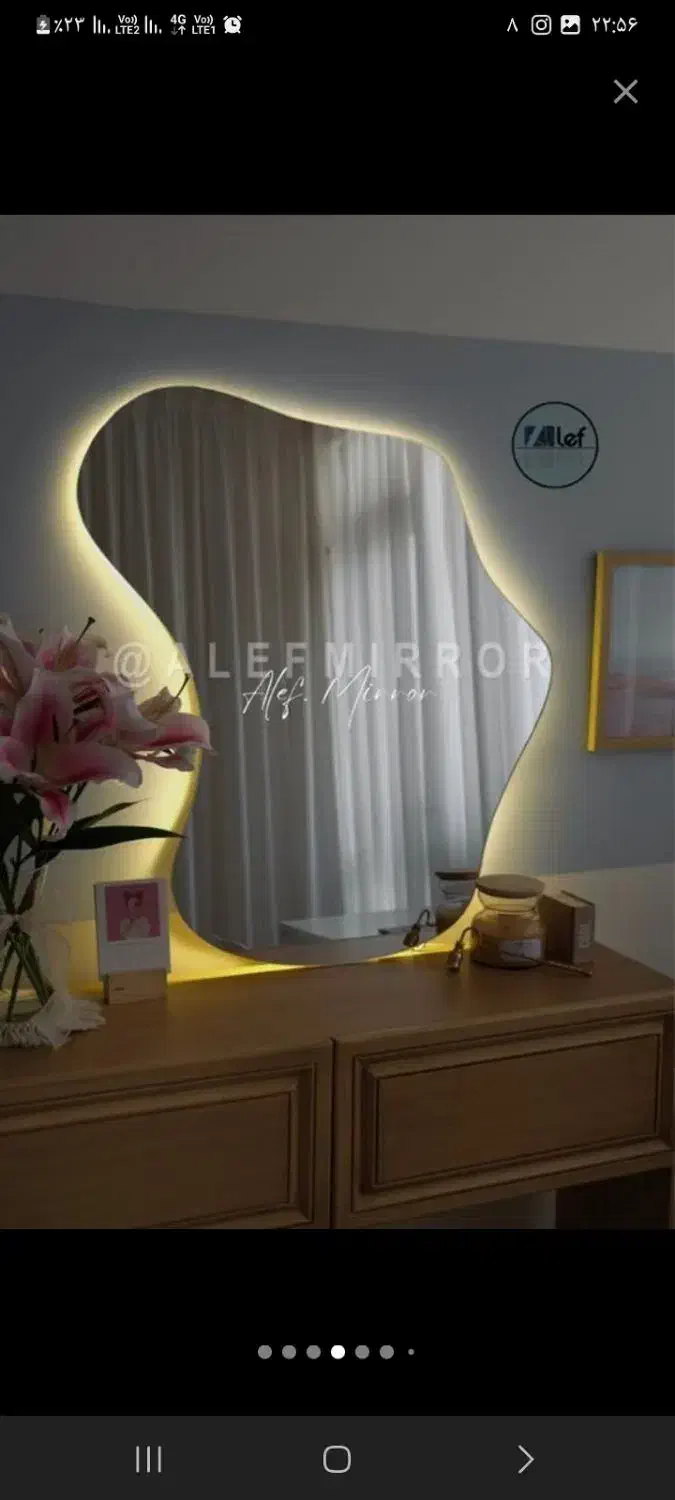 تولید آینه های تزئینی|آینه|اردبیل, |دیوار