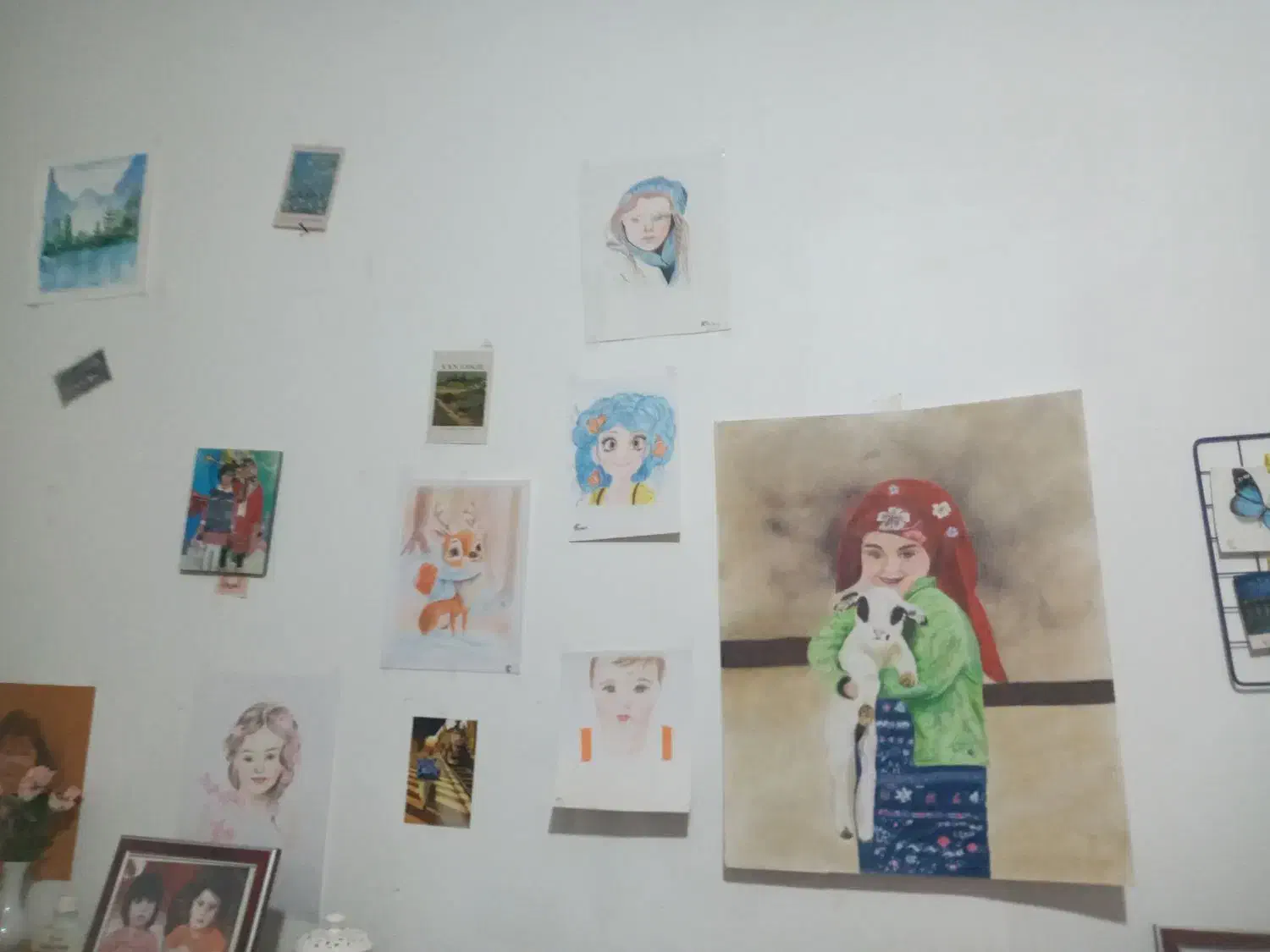 سفارش نقاشی فقط ۲۰۰|تابلو، نقاشی، عکس|رفسنجان, |دیوار