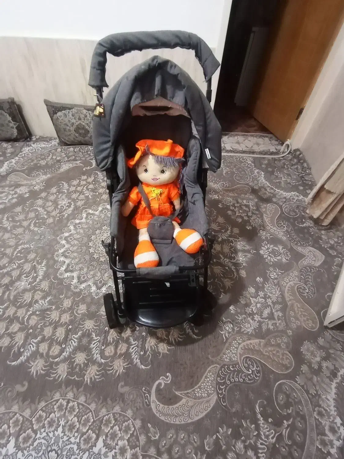 کالسکه ۳حالت ودسته ۲حالت  درحد نو|کالسکه و لوازم جانبی|مشهد, پنجتن|دیوار