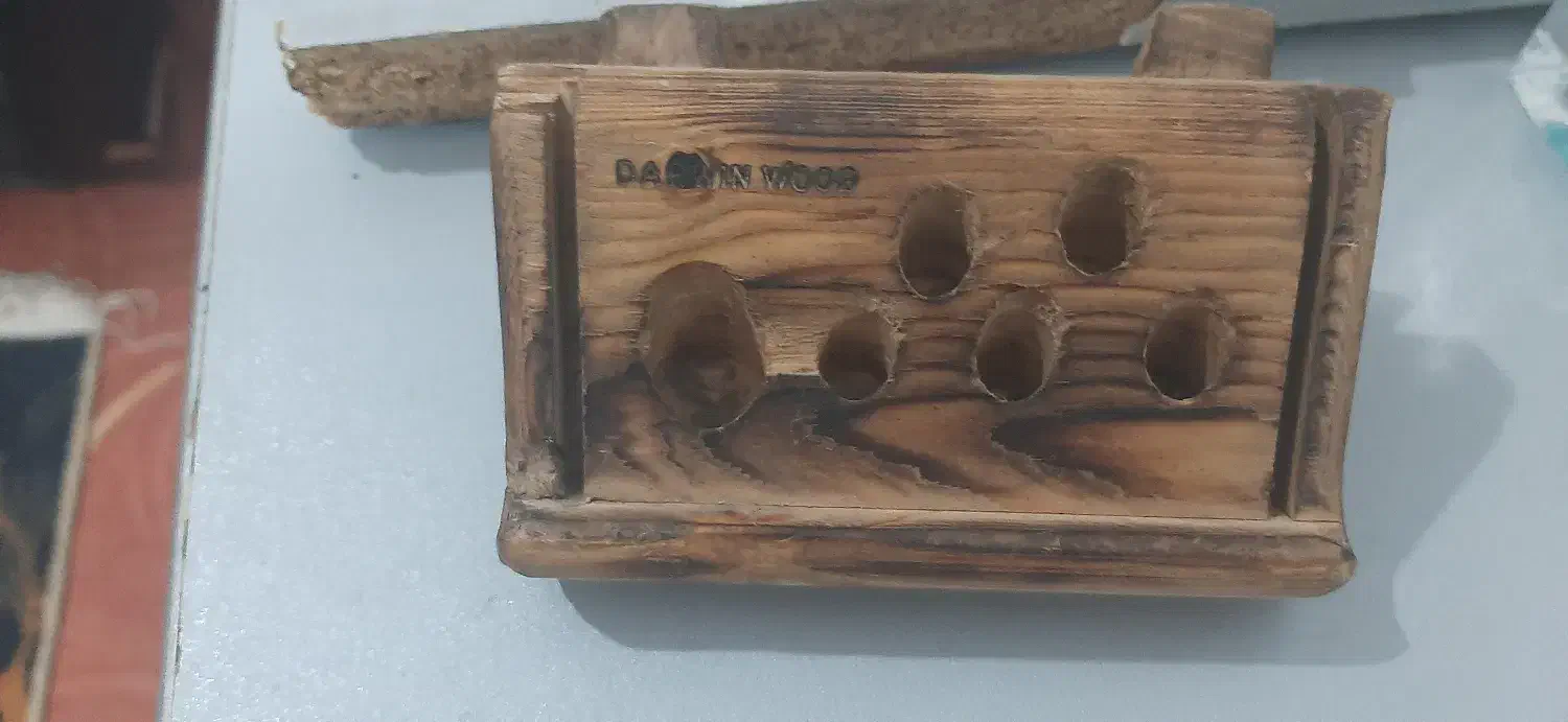 جامدادی رو میزی چوب گردو|لوازم التحریر|شهرکرد, |دیوار