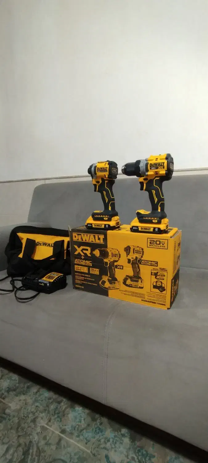 دریل شارژی دیوالت و ایمپکت دیوالت|ابزارآلات|رفسنجان, |دیوار