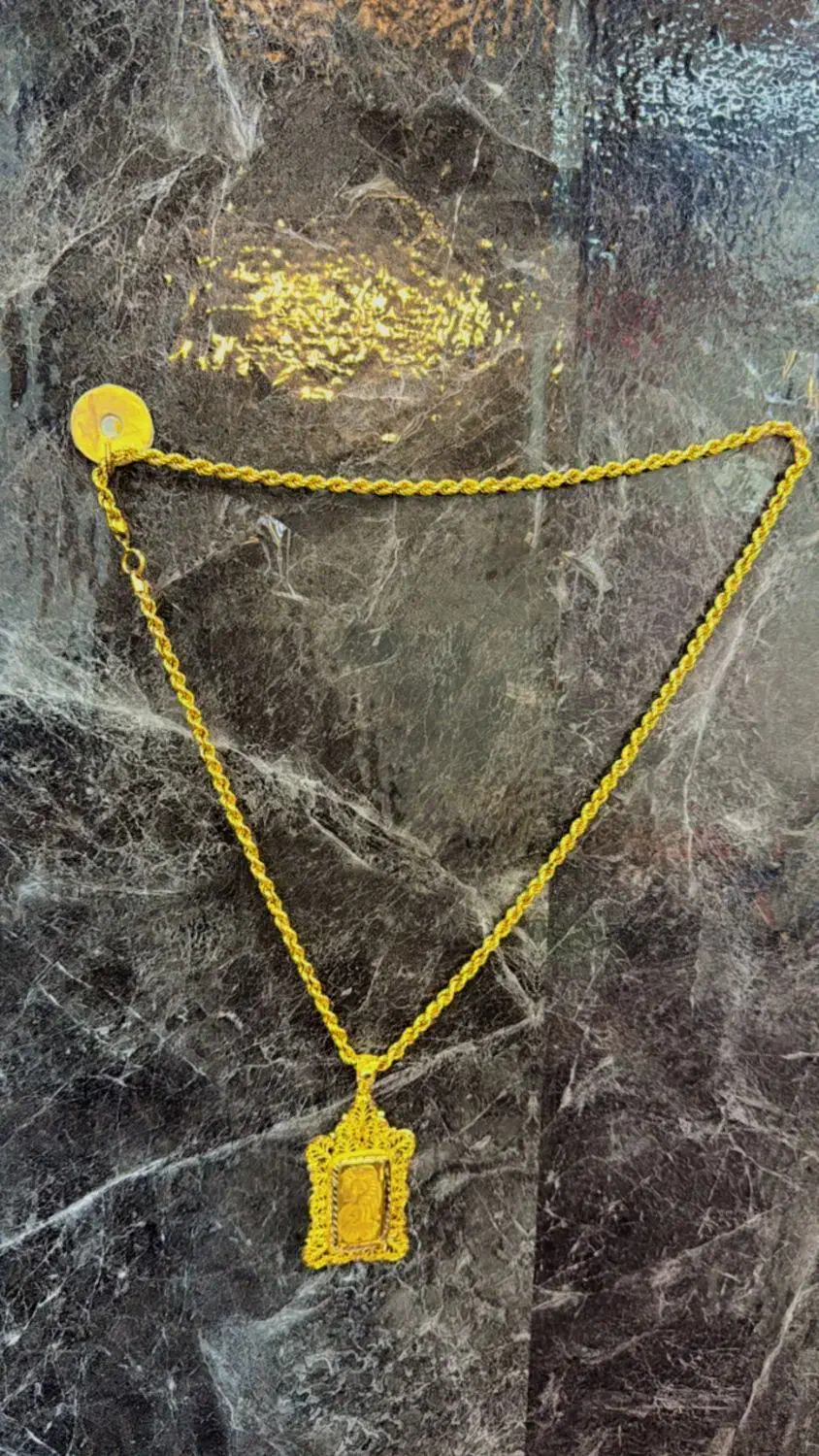 زنجیر و گردنی شمشی ( ست )|جواهرات|لردگان, |دیوار