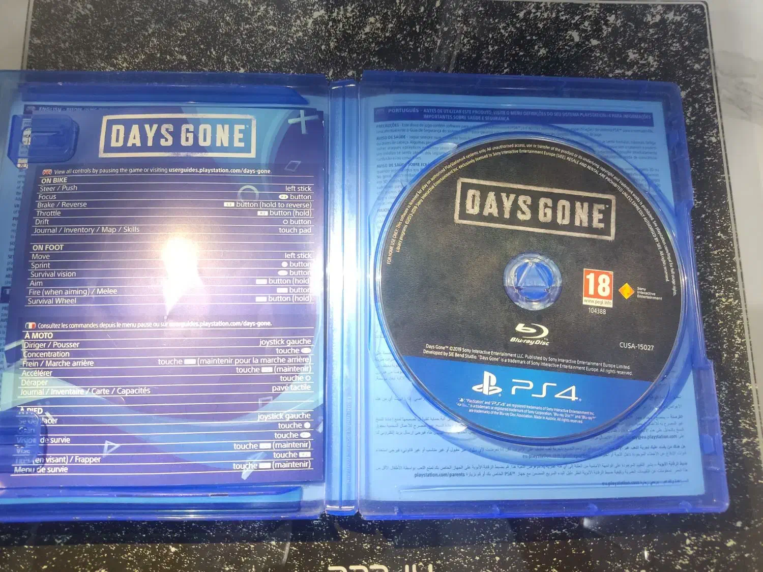 دیسک بازی ps4 بازی DAYS GONE|کنسول، بازی ویدئویی و آنلاین|بندر امام خمینی, |دیوار