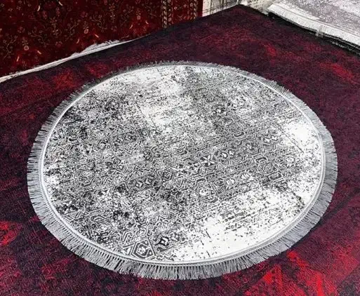 فرشینه گرد قطر ۱ متر متنوع|فرش|تهران, شکوفه (عبدل آباد)|دیوار