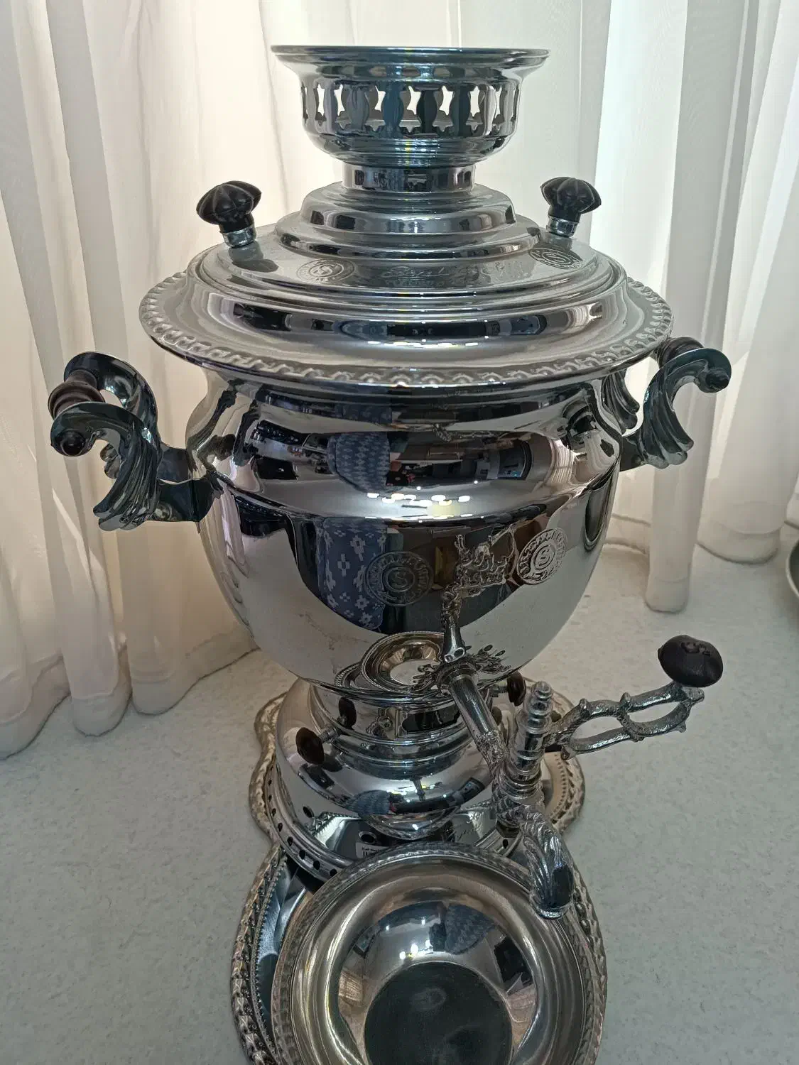 سماور ده لیتری،سماور گازی|سماور، چای‌ساز، قهوه‌ساز|رباط‌کریم, رباط‌کریم|دیوار