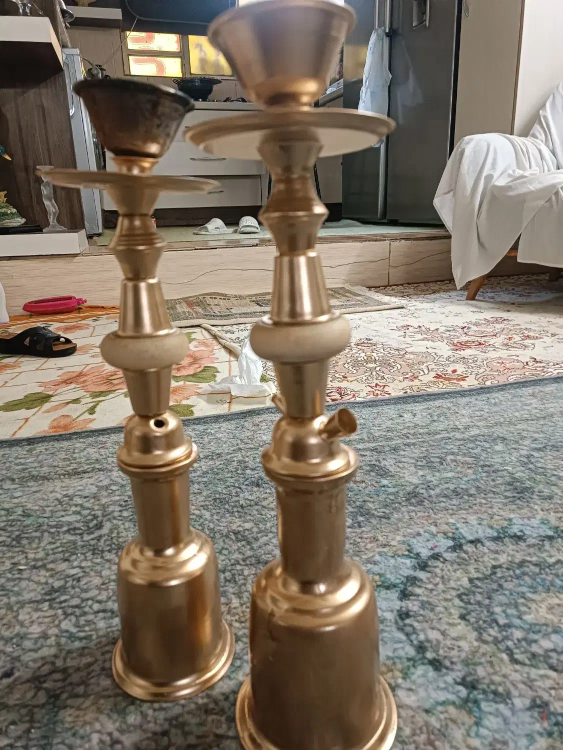 قلیون فلزی بسیار زیبا|کلکسیون و سرگرمی|شیراز, آبیاری|دیوار