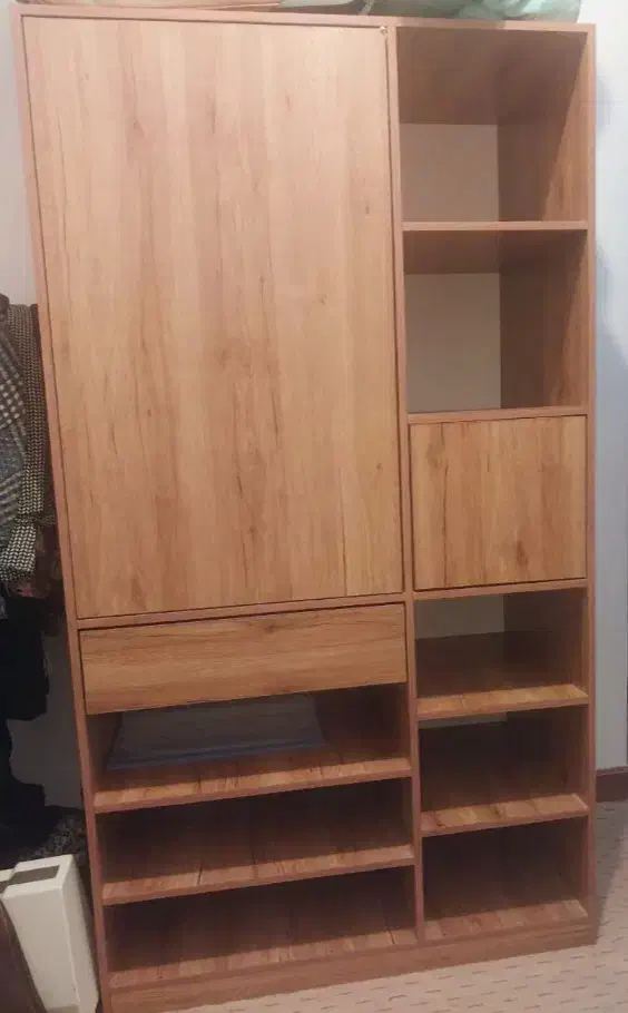 کمد و کتابخانه ام دی اف|جاکفشی، کمد، دراور|شهرکرد, |دیوار