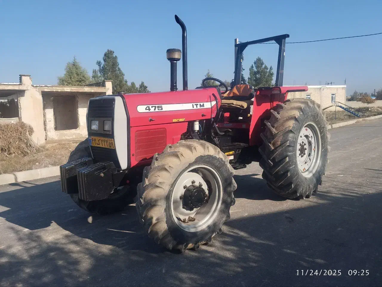 تراکتور جفت کارخانه ۴۷۵ مدل ۹۹ پمپ کوچیک|خودرو سنگین|گنبد کاووس, |دیوار