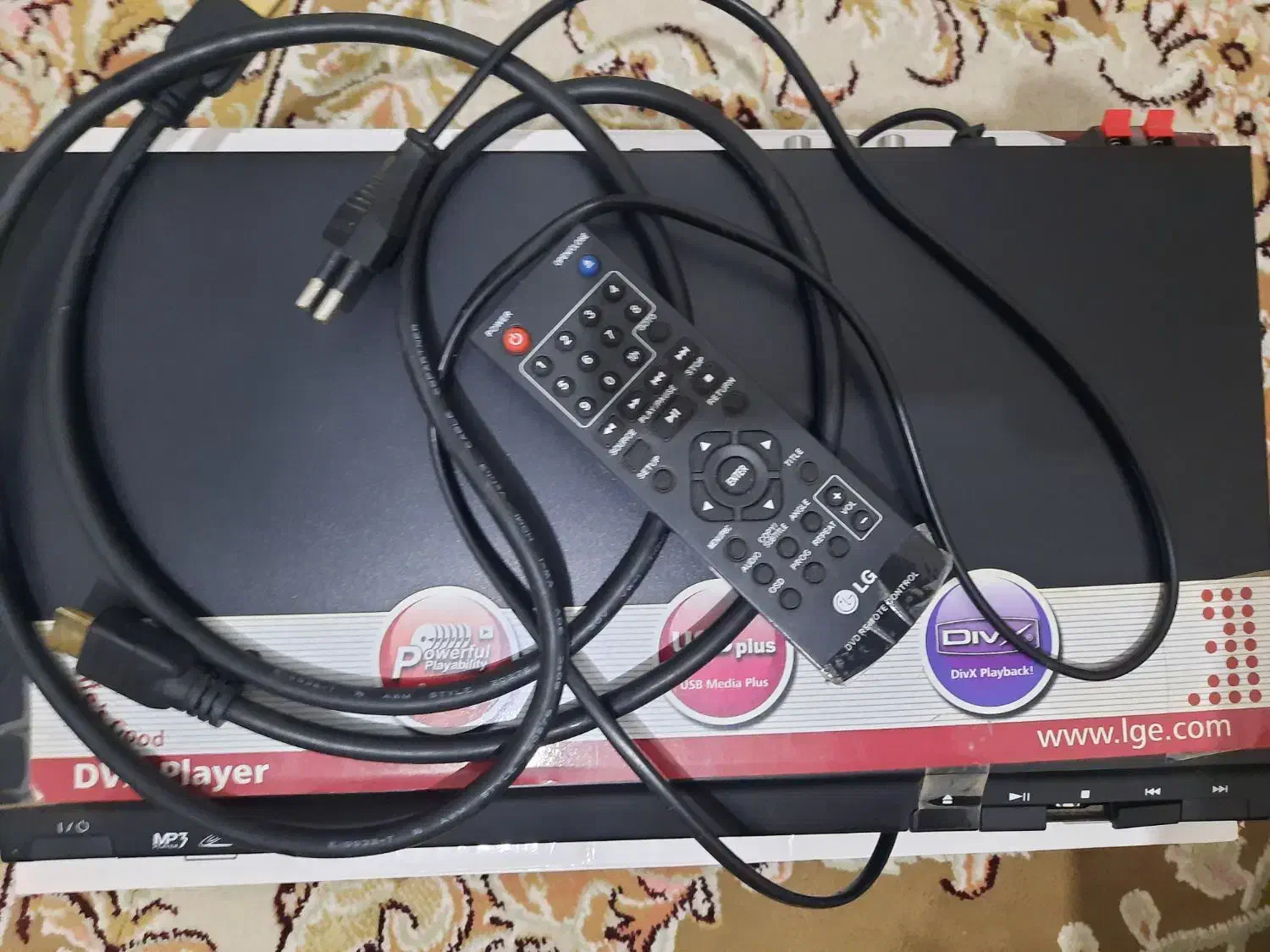 دستگاه DVD اصل ال جی قدیمی|پخش‌کننده DVD و ویدیو|قم, بلوار امین و ساحلی|دیوار