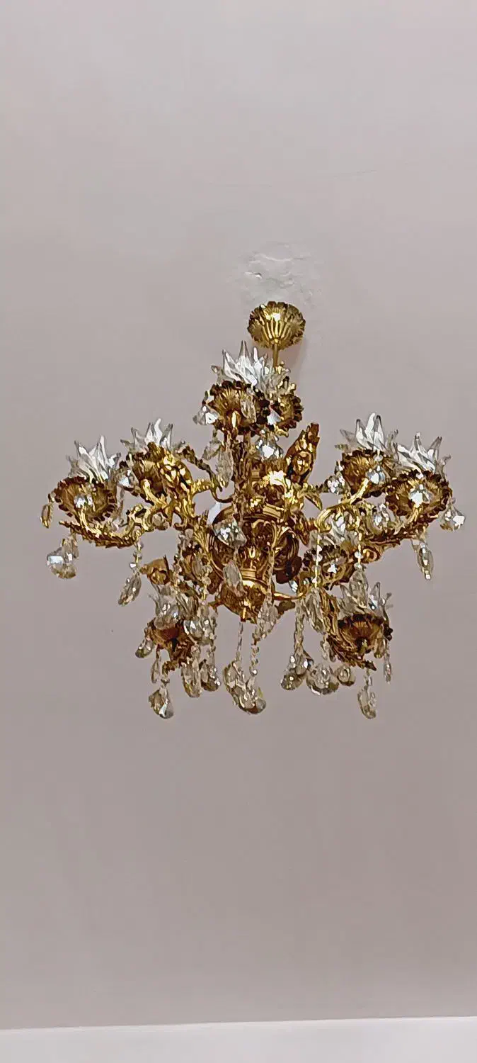 لوستر برنز|لوستر و چراغ آویز|اردبیل, |دیوار