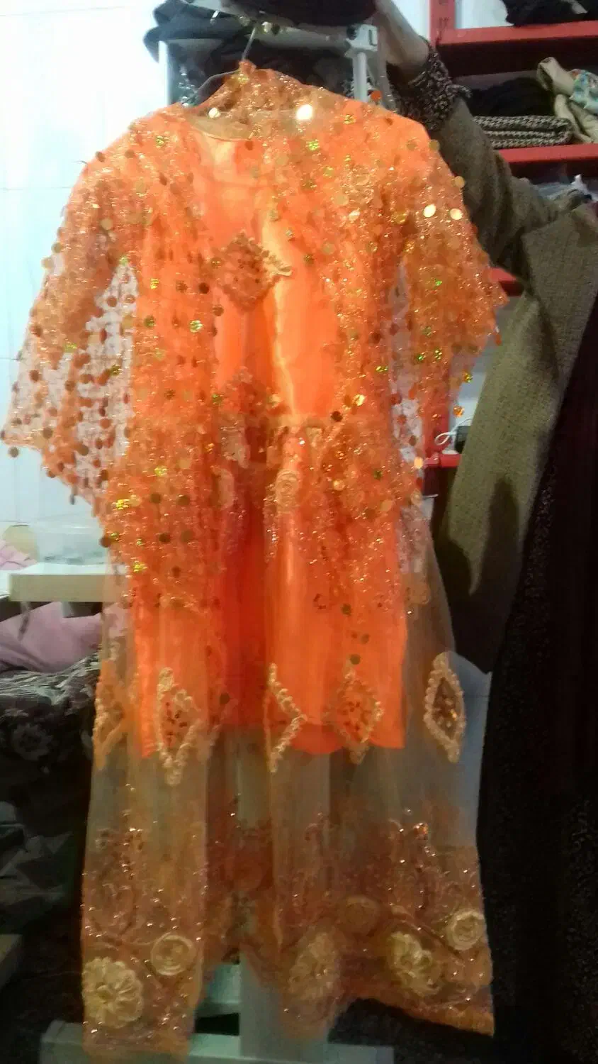 لباس کردی و کفش دخترانه|لباس|ملکشاهی, |دیوار