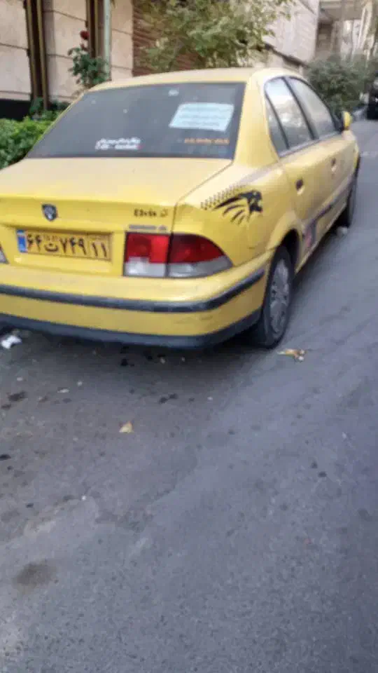 تاکسی گردشی سمند مدل ۸۸ بدون رنگ|خودرو سواری و وانت|تهران, شیخ هادی|دیوار