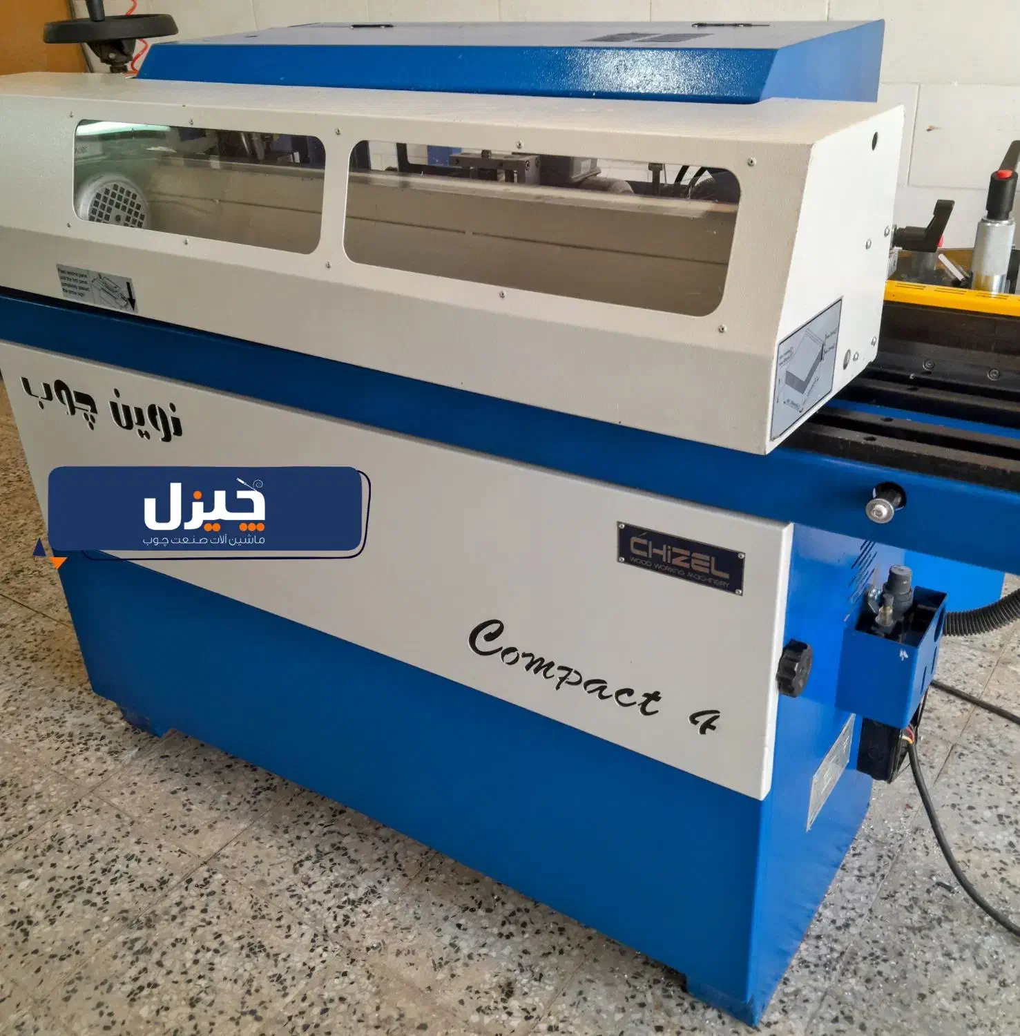 لبه چسبان چهار ایستگاه نوین چوب|ماشین‌آلات صنعتی|اهواز, زیتون کارمندی|دیوار