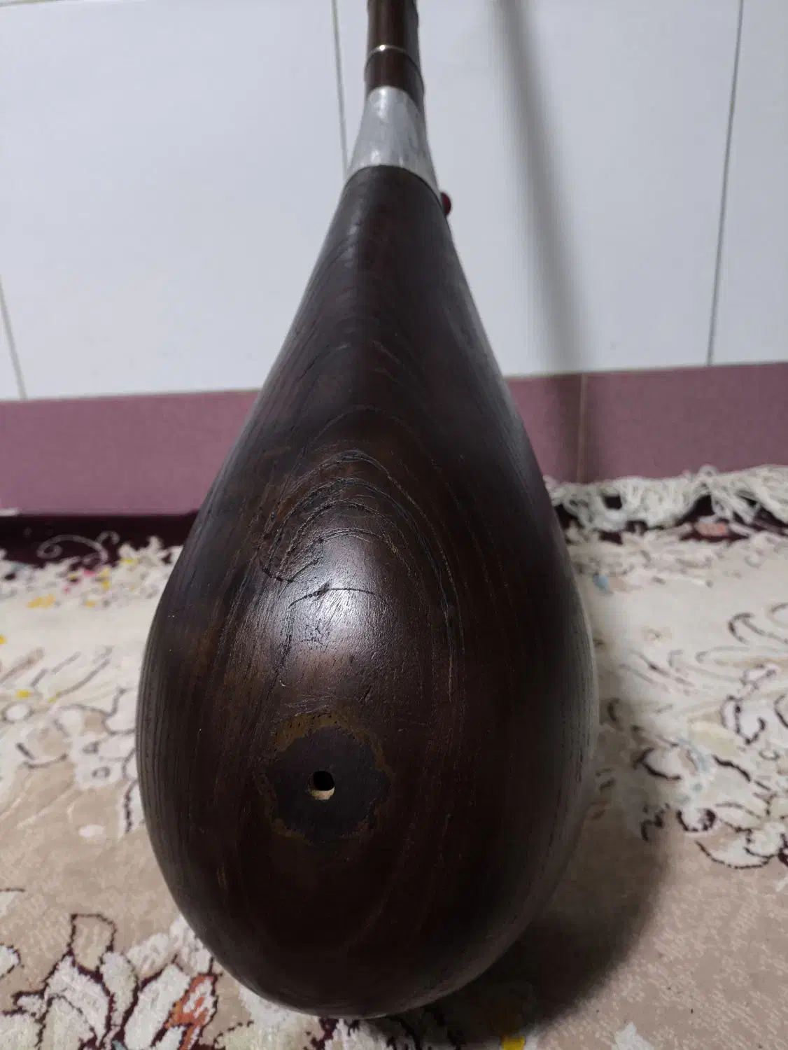 دوتار عالی نقره صدف|سازهای سنتی|شیروان (خراسان), |دیوار