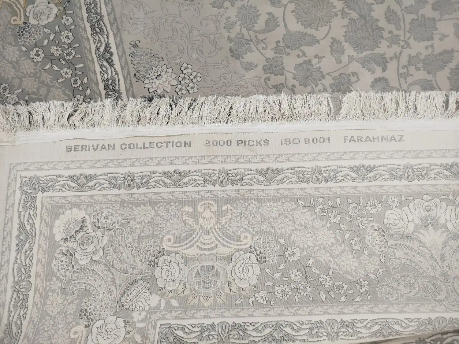 جفت فرش ۱۲متری هزار شانه اصل درحد نو|فرش|فاضل آباد, |دیوار