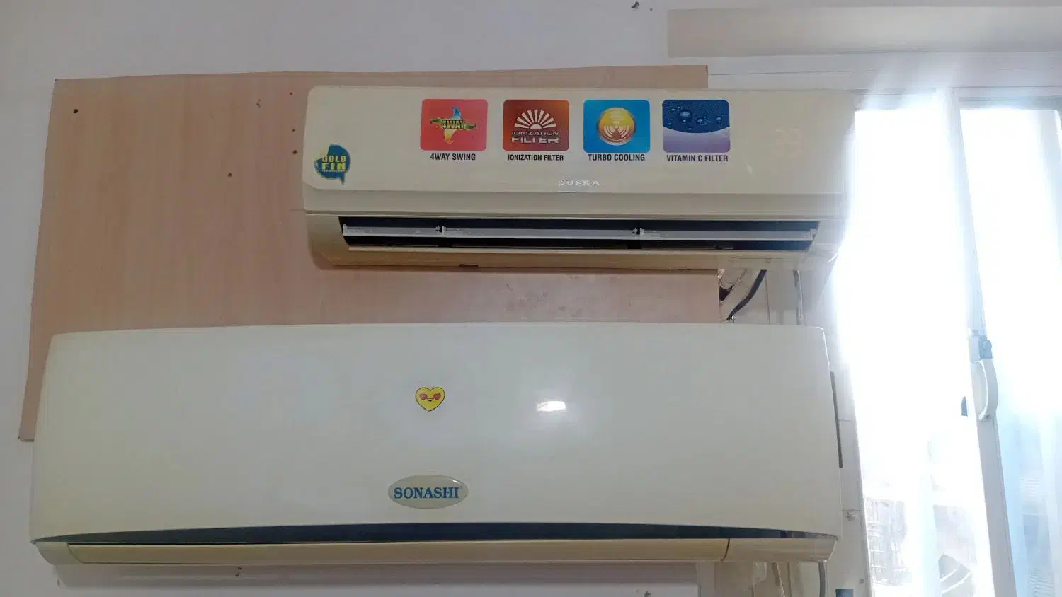 کولر گازی اسپلیت ۱۲ و ۲۴ هزار موتور بزرگ|کولر گازی و فنکوئل|قشم, |دیوار