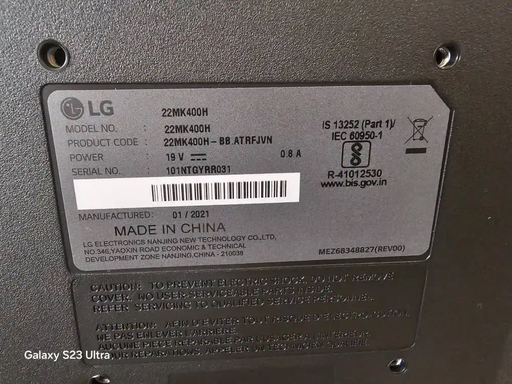 مانیتور ۲۲ اینچ ال اجی گارانتی اصلی|قطعات و لوازم جانبی رایانه|تهران, مدائن|دیوار