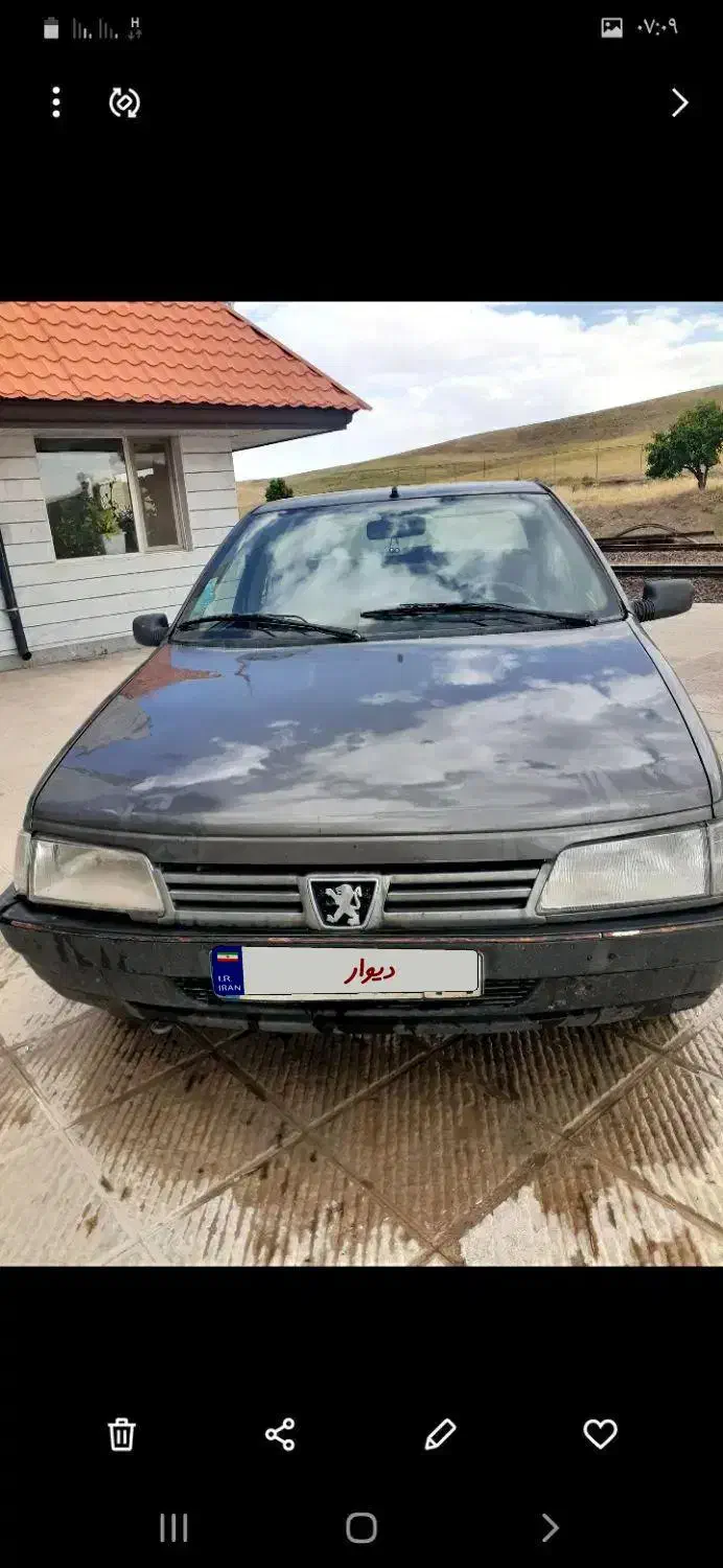 پژو روا سرحال و سالم دوگانه سوز کارخانه|خودرو سواری و وانت|دورود, |دیوار