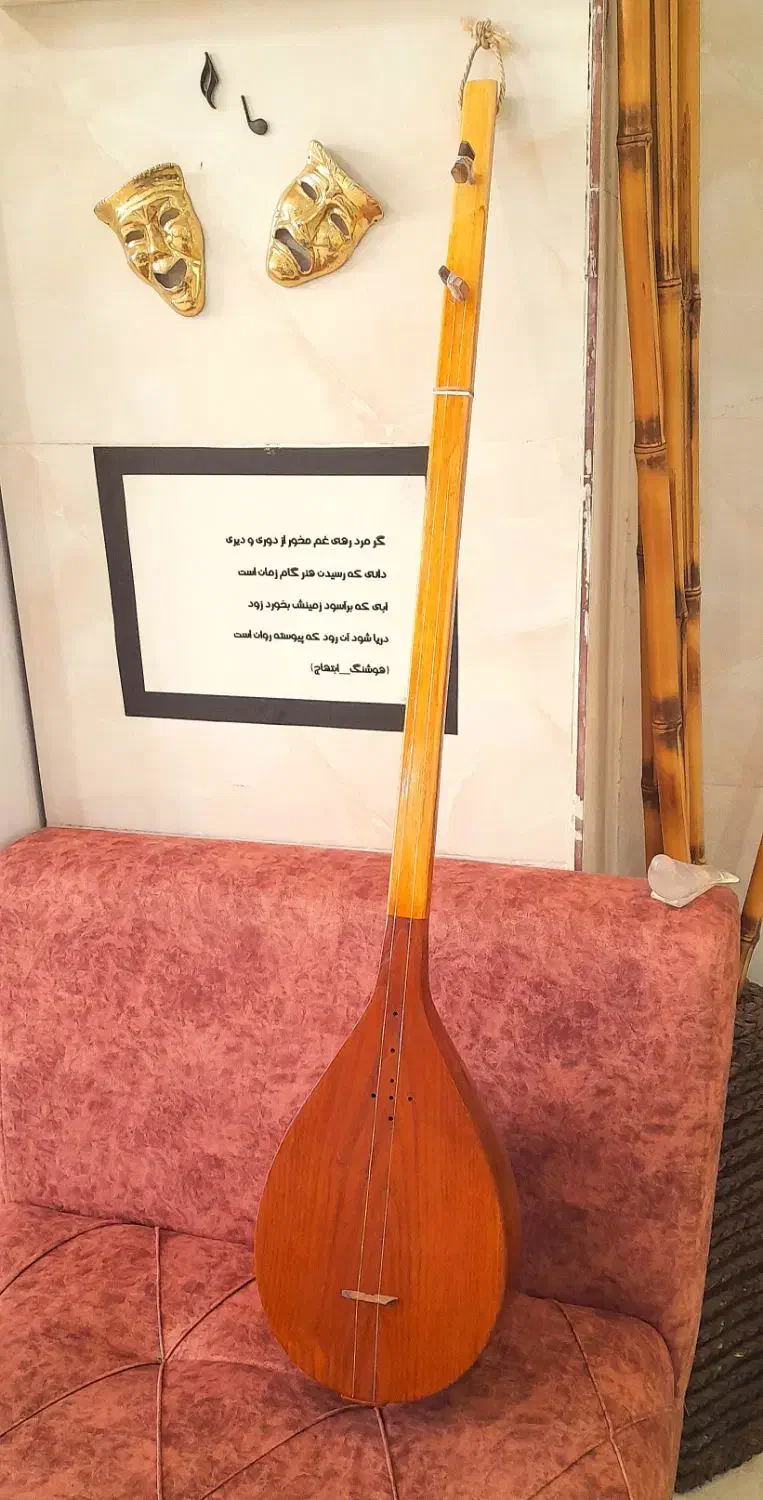 فروش دوتار تک مهر کیفیت عالی|سازهای سنتی|صفادشت, |دیوار