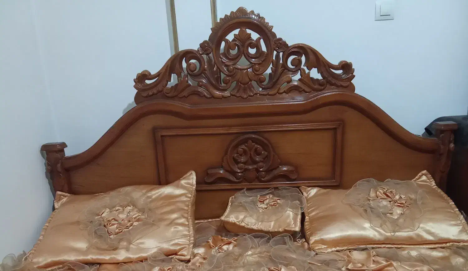 سرویسخوابدونفرهچوبگردوهمراهتشکطبی|تخت و سرویس خواب|جاجرود, |دیوار