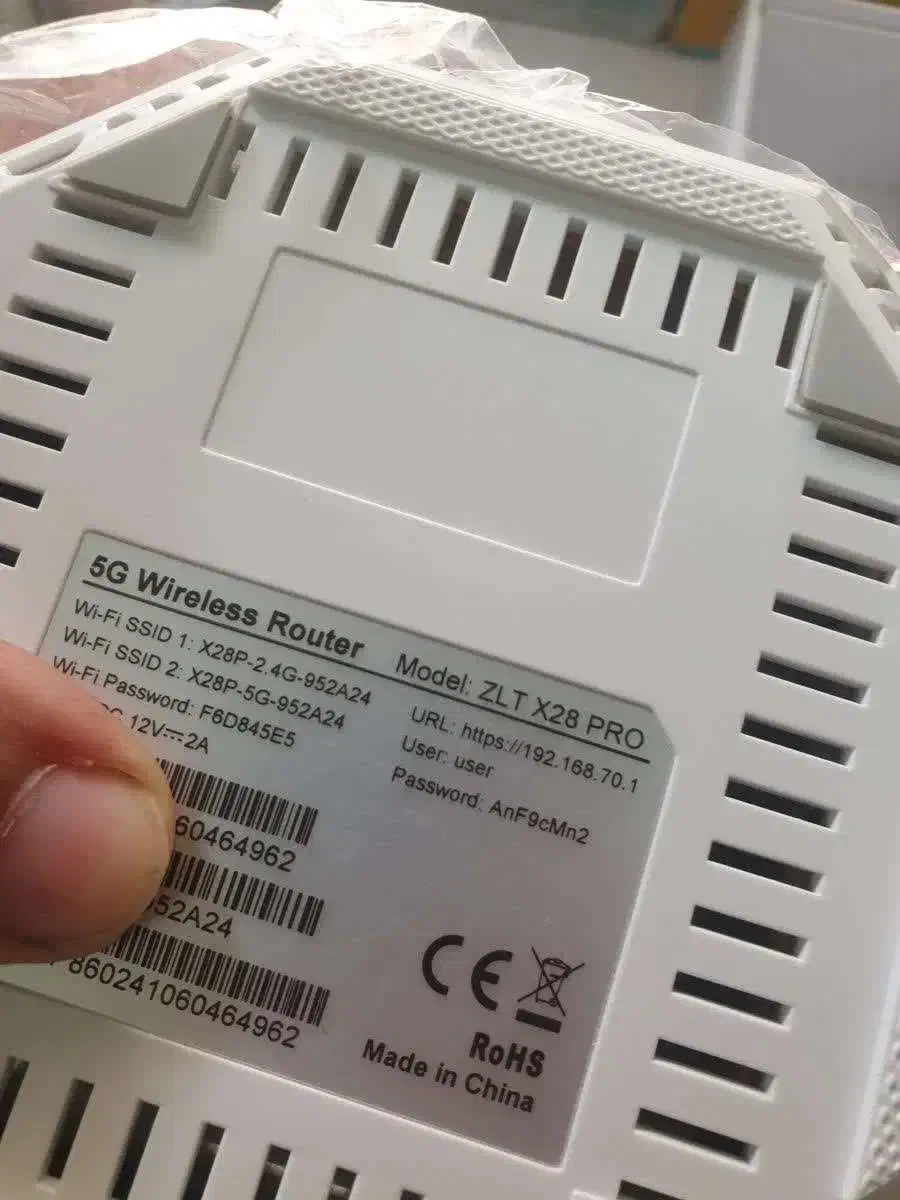 مودم زد ال تی دو مدل X28 pro 5G استوک گرید A|مودم و تجهیزات شبکه|یزد, |دیوار