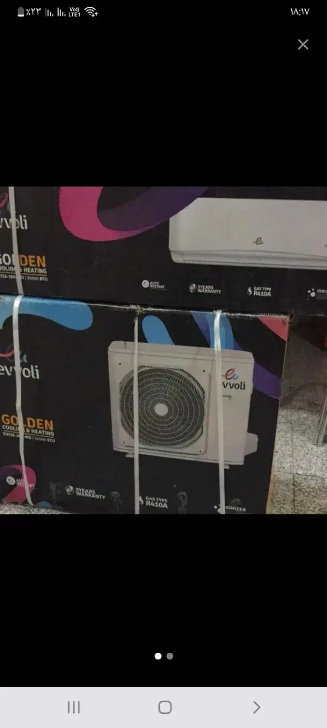 اسپیلت اوولی ۳۰ تی سی ال ۱۸ و و۳۰ هزارجنرال|کولر گازی و فنکوئل|کلاله, |دیوار